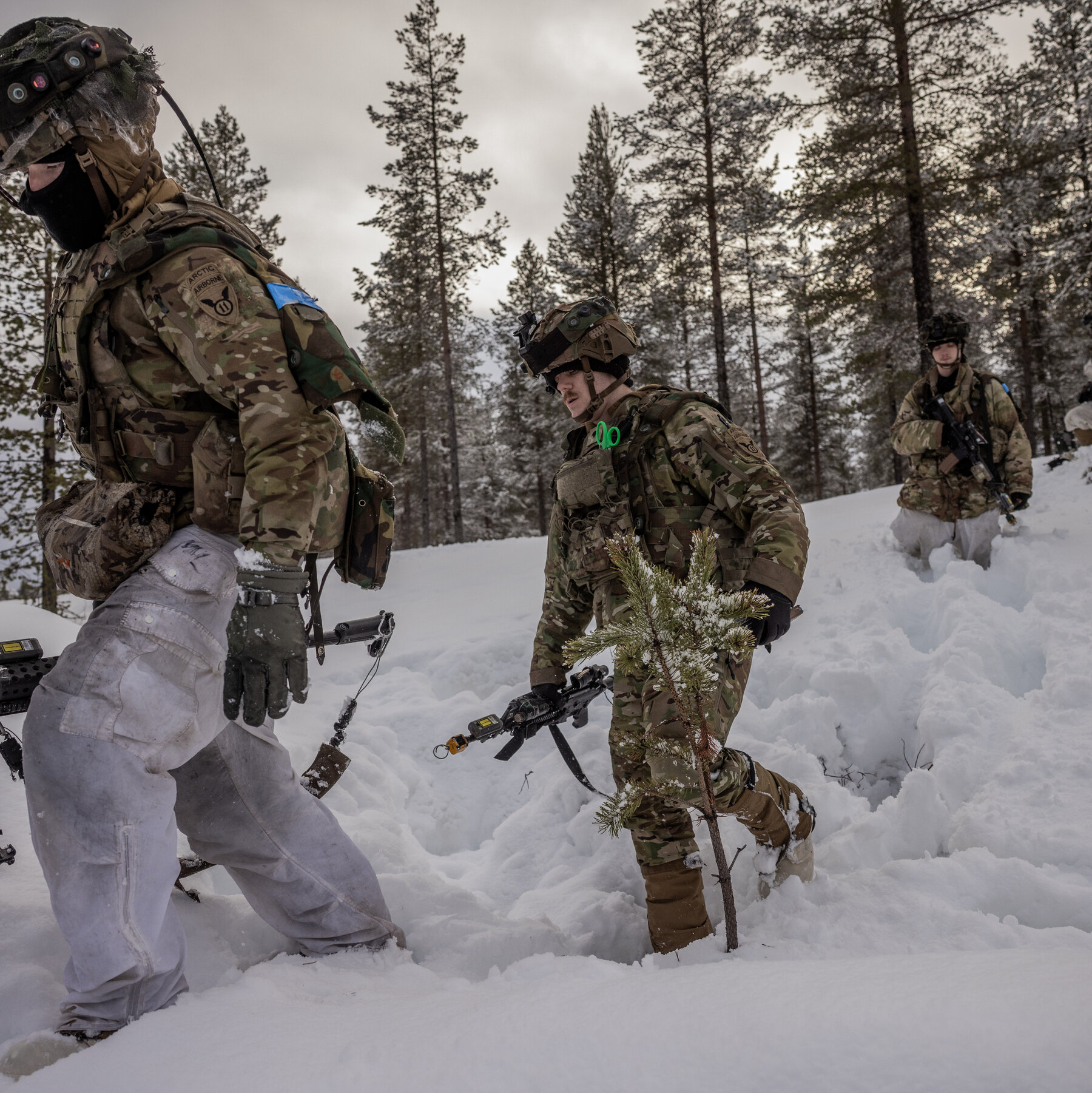 Prepping for War With Russia on the Ice and Snow