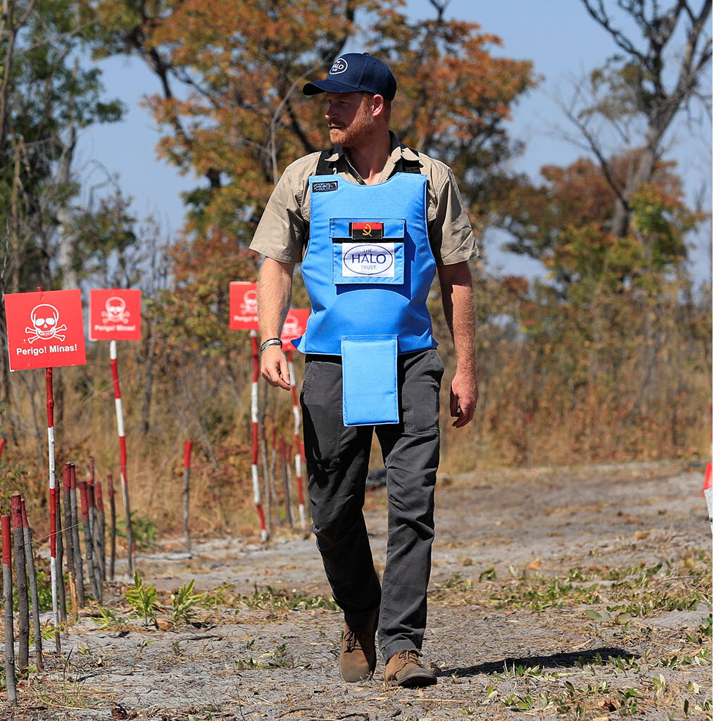 Prince Harry Follows Diana’s Footsteps in Angola as Specter of Land Mines Returns