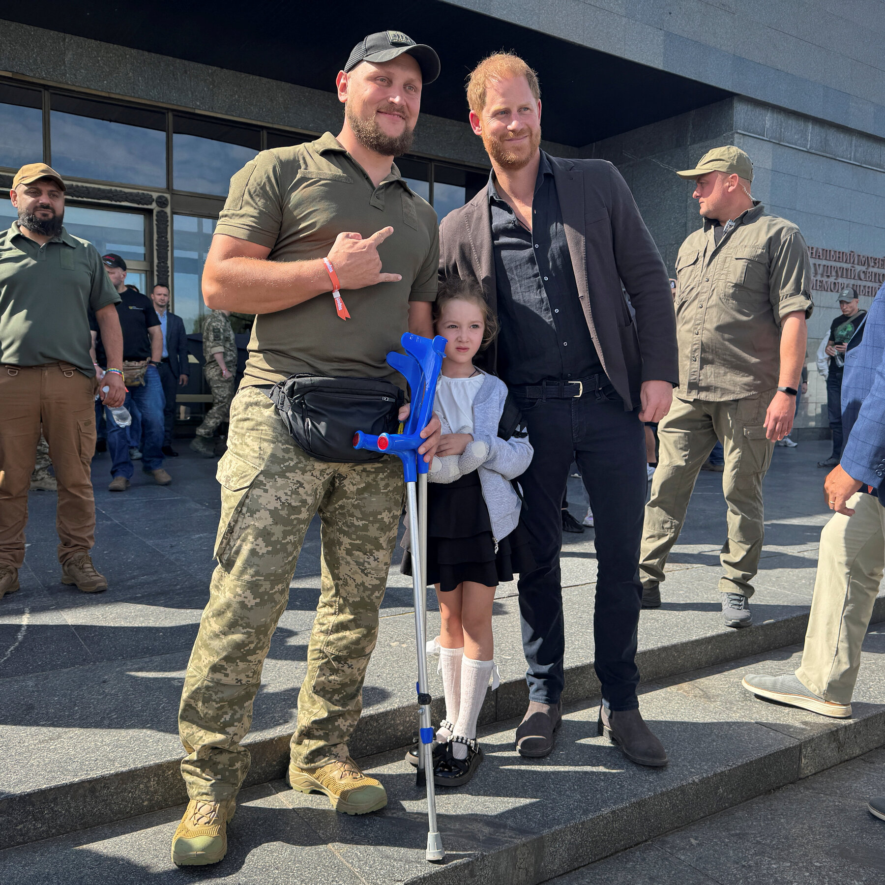 Prince Harry Meets War Veterans in Surprise Visit to Ukraine