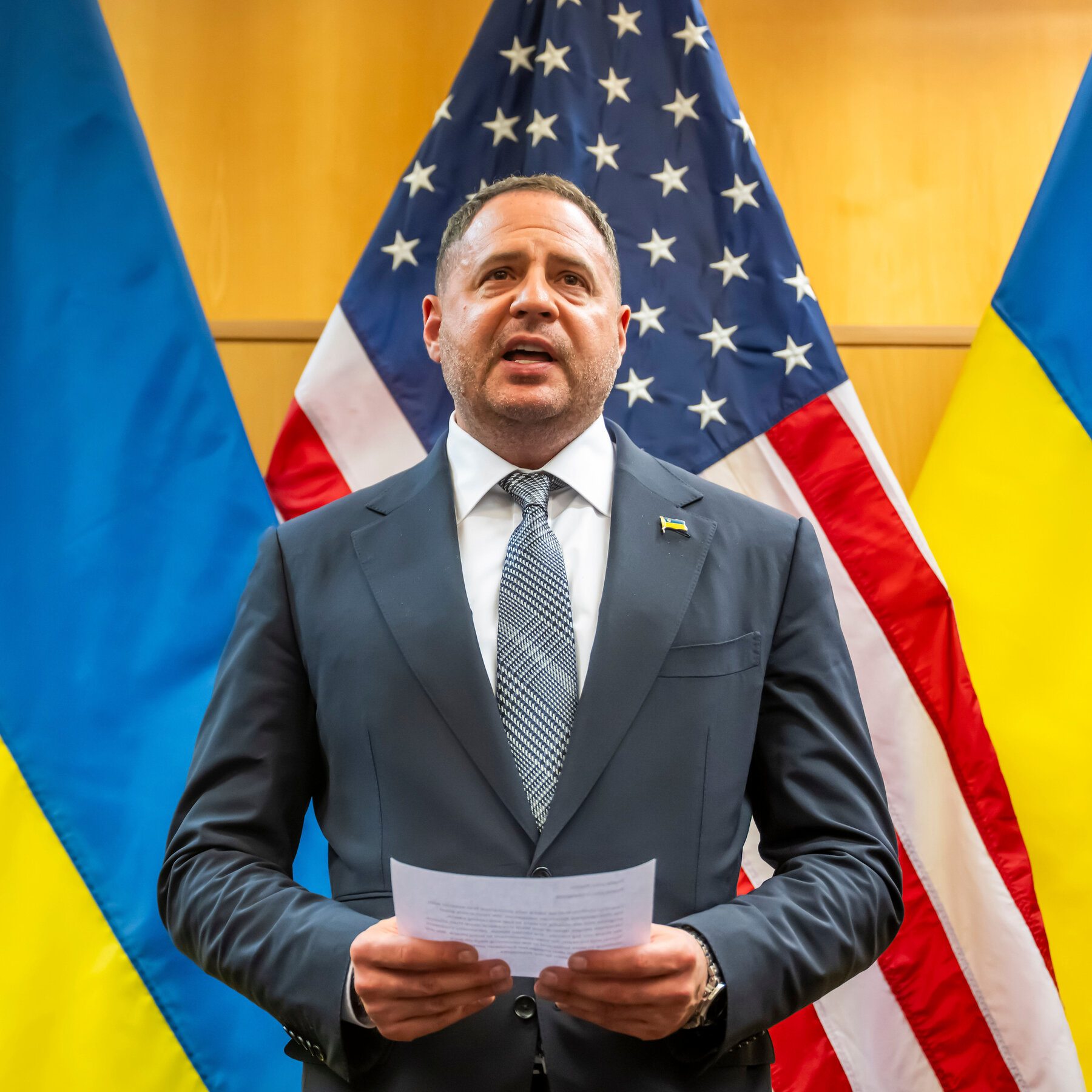 Property Tied to Ukraine’s Lead Negotiator Is Searched in Corruption Case