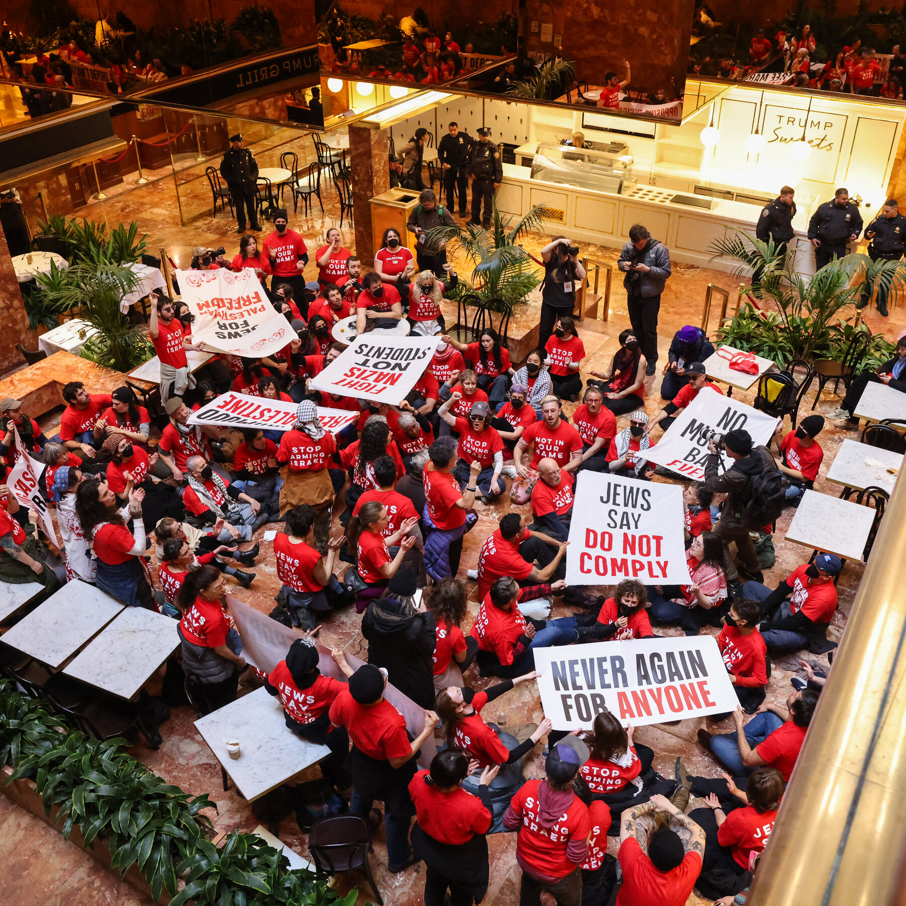 Protesters Back Mahmoud Khalil at Trump Tower: ‘Fight Nazis, Not Students’