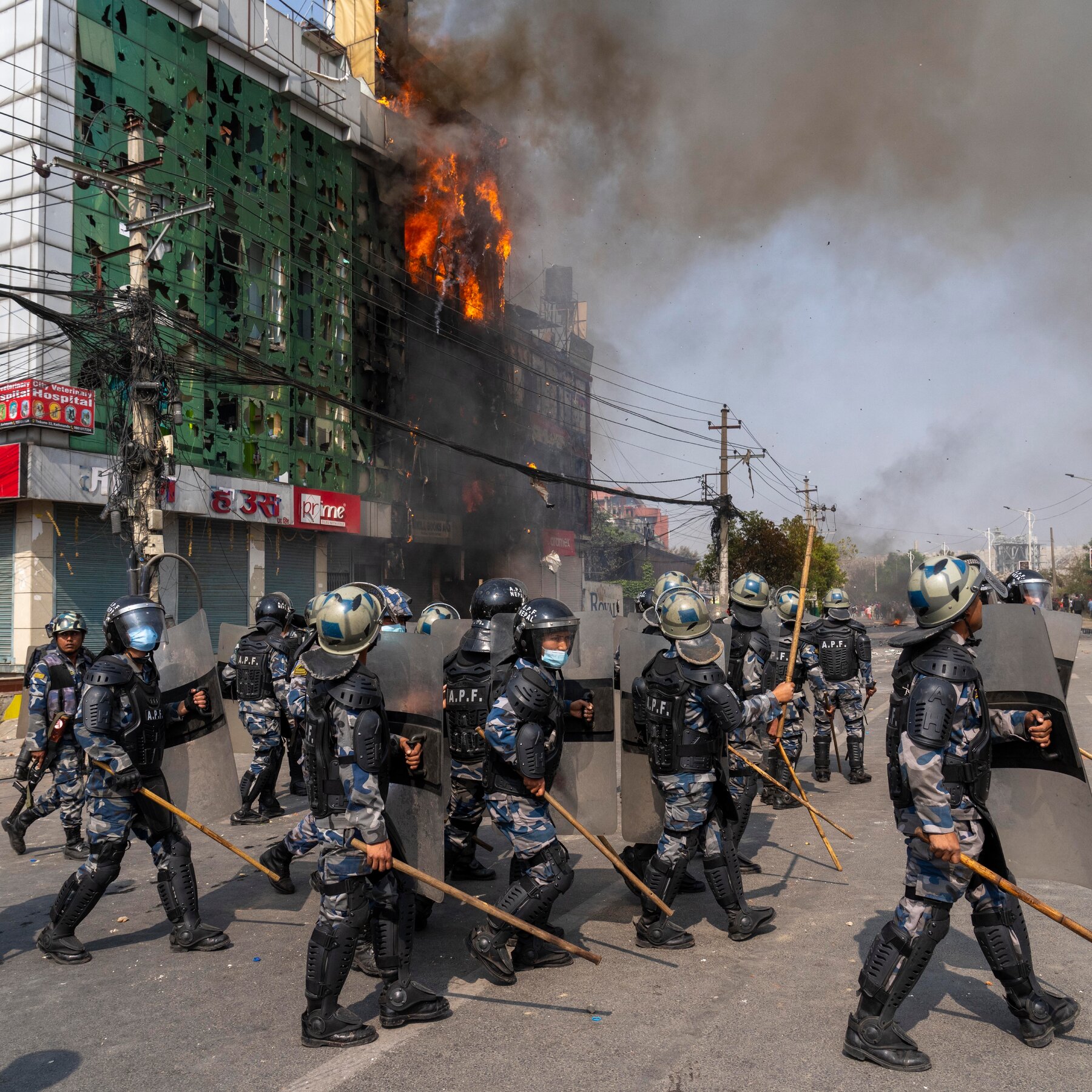 Protests Demanding Restoration of Monarchy in Nepal Turn Deadly