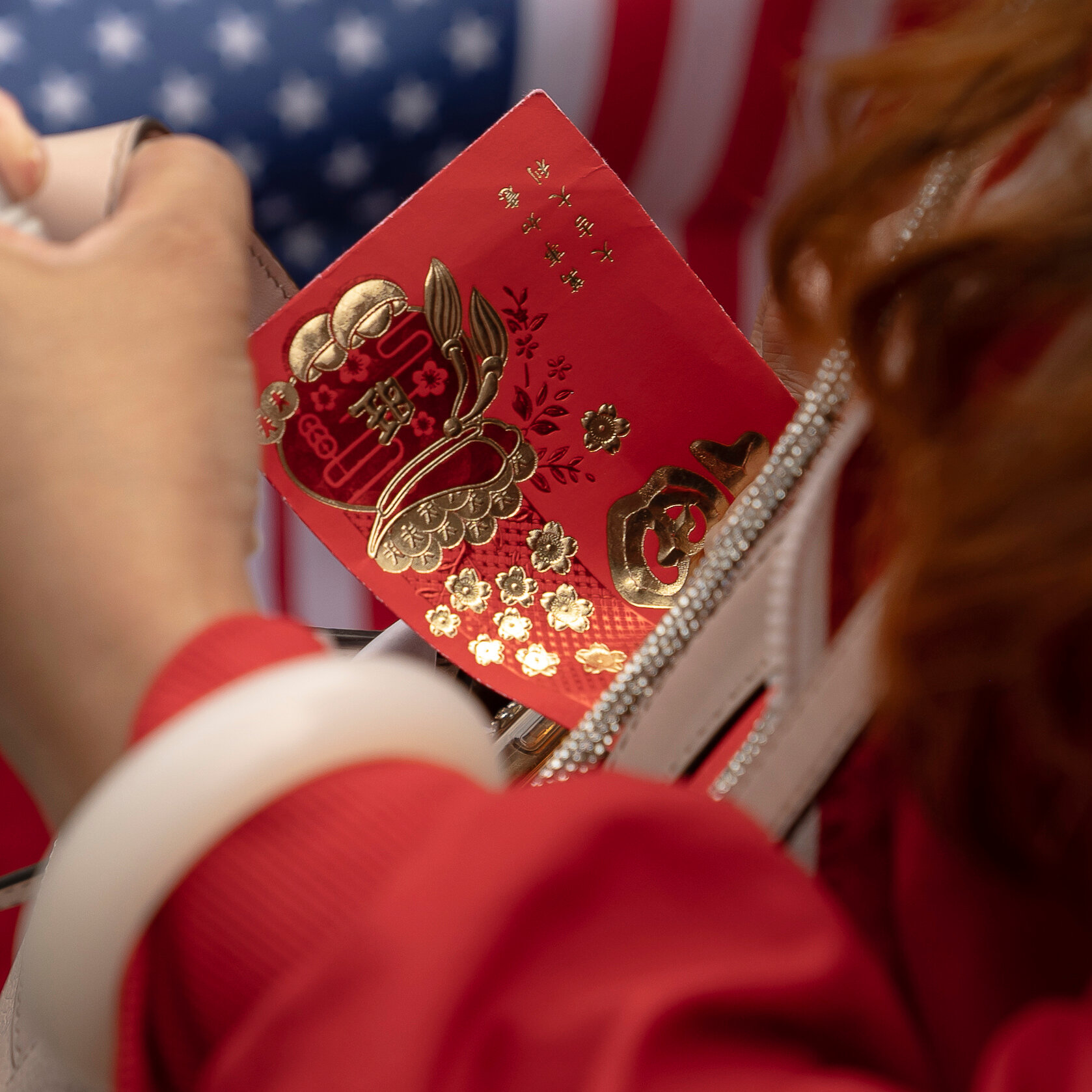 Red Envelopes With Cash Are Changing Hands at Adams Campaign Rallies