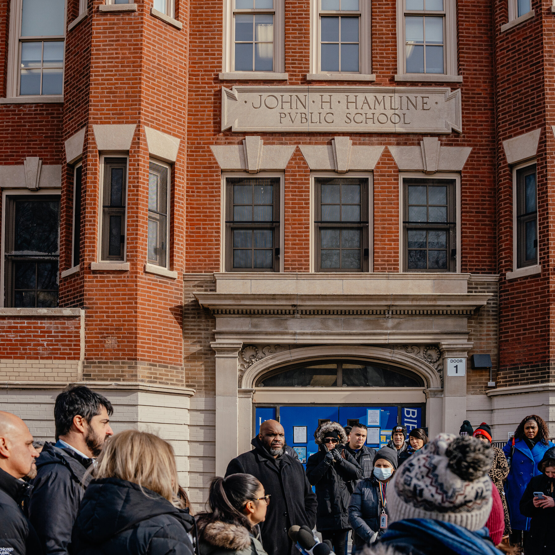Reports of Immigration Agents at Chicago School Set Off Fear, but Are Proved False