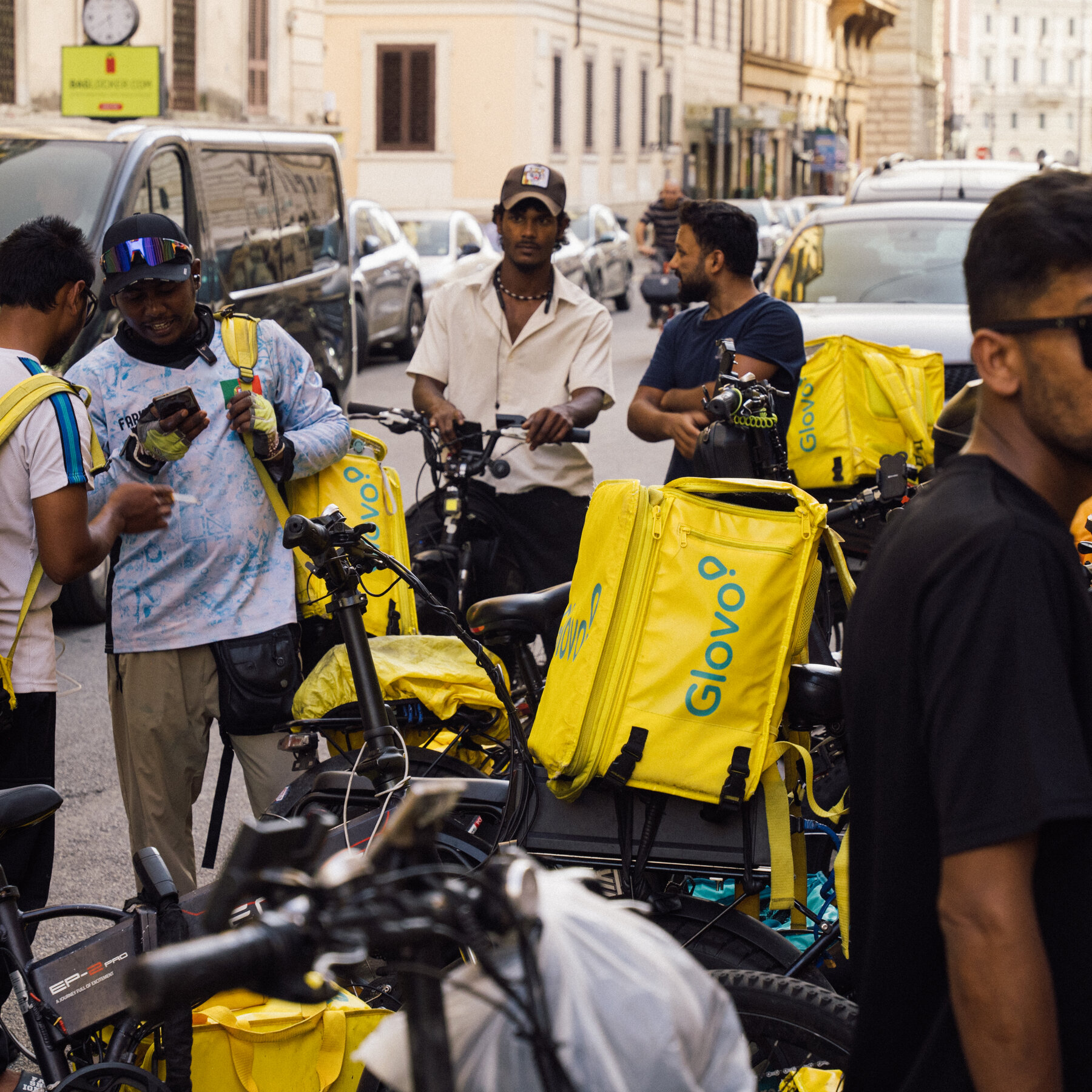 Rome’s Delivery Riders Lose Out in Heat Ban