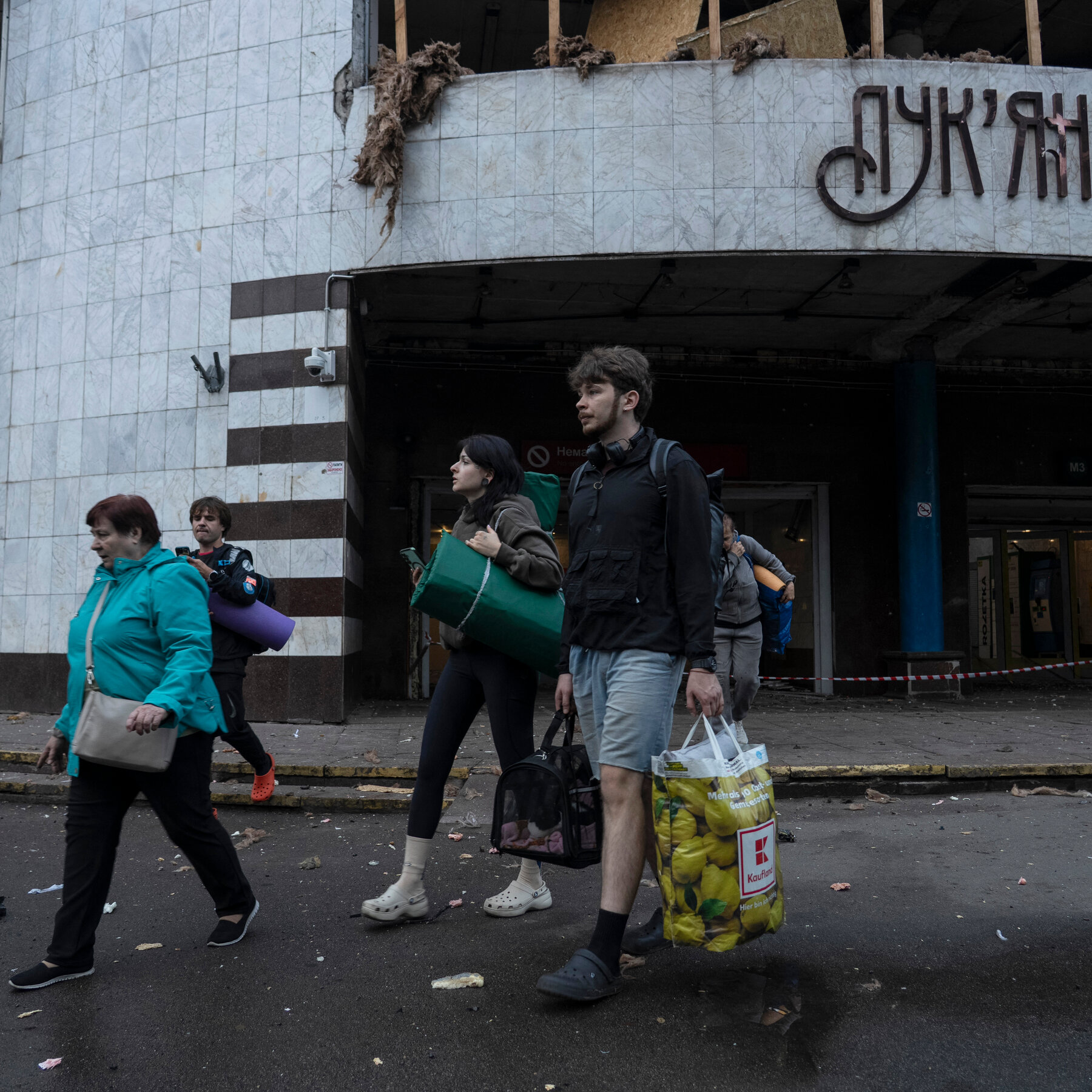 Russia Strikes Ukraine With Missiles and Drones