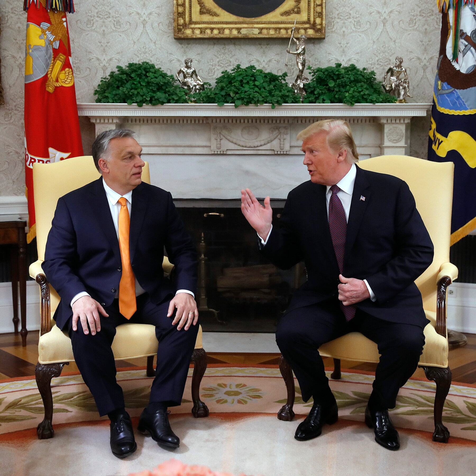 Russian Sanctions Risk Straining Trump’s Chummy Relationship With Hungarian Leader