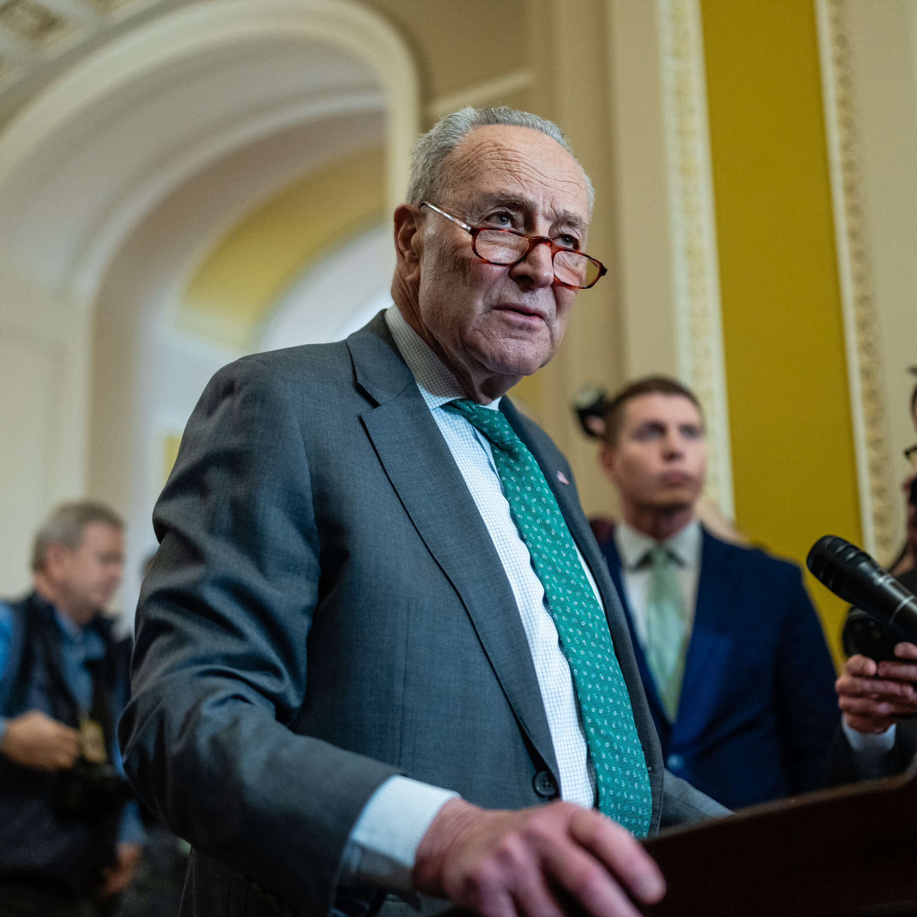 Schumer Again Defends Decision to Avoid Shutdown Amid Calls to Resign