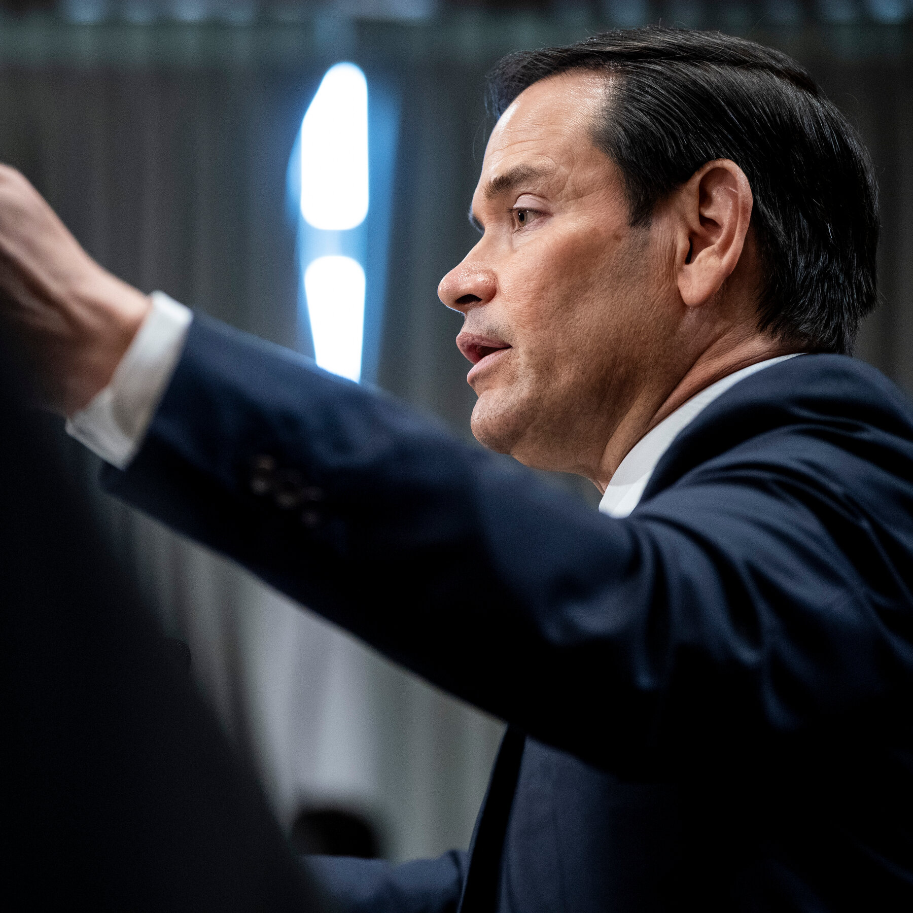 Senate Democrats Grill Defiant Rubio on Trump Policies