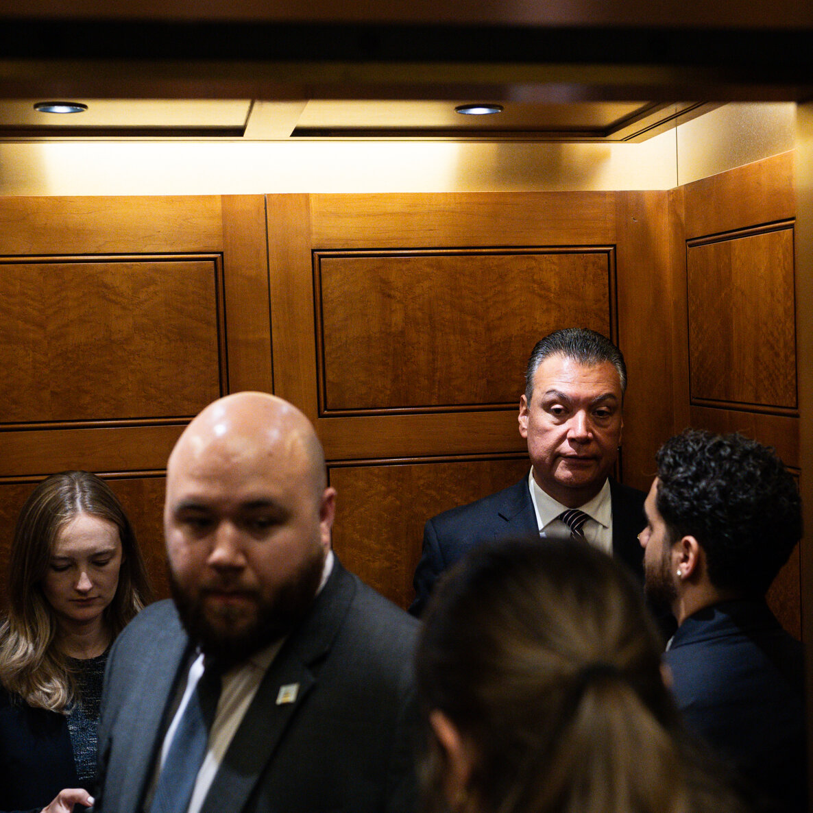 Senate Democrats Want Noem to Testify After Padilla Is Pushed and Handcuffed