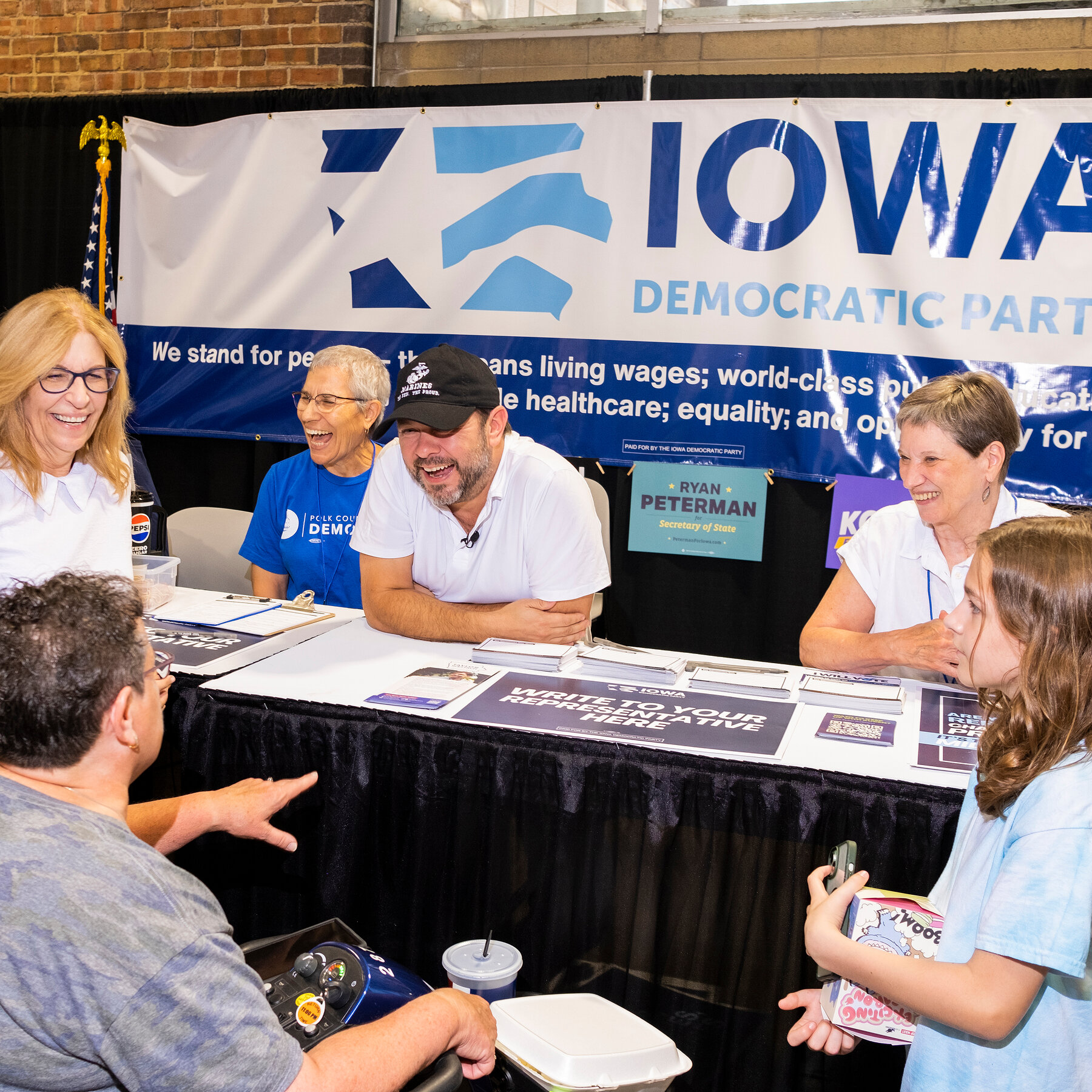 Senator Gallego Brings a Message of Hope for Democrats to Iowa