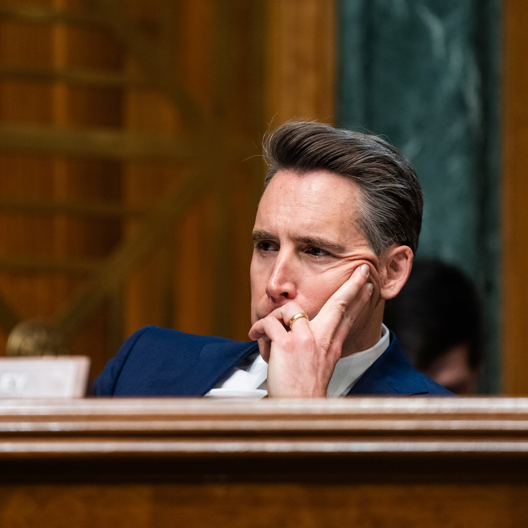 Senator Josh Hawley, a Missouri Republican, opposes the House G.O.P. plan for Medicaid cuts.