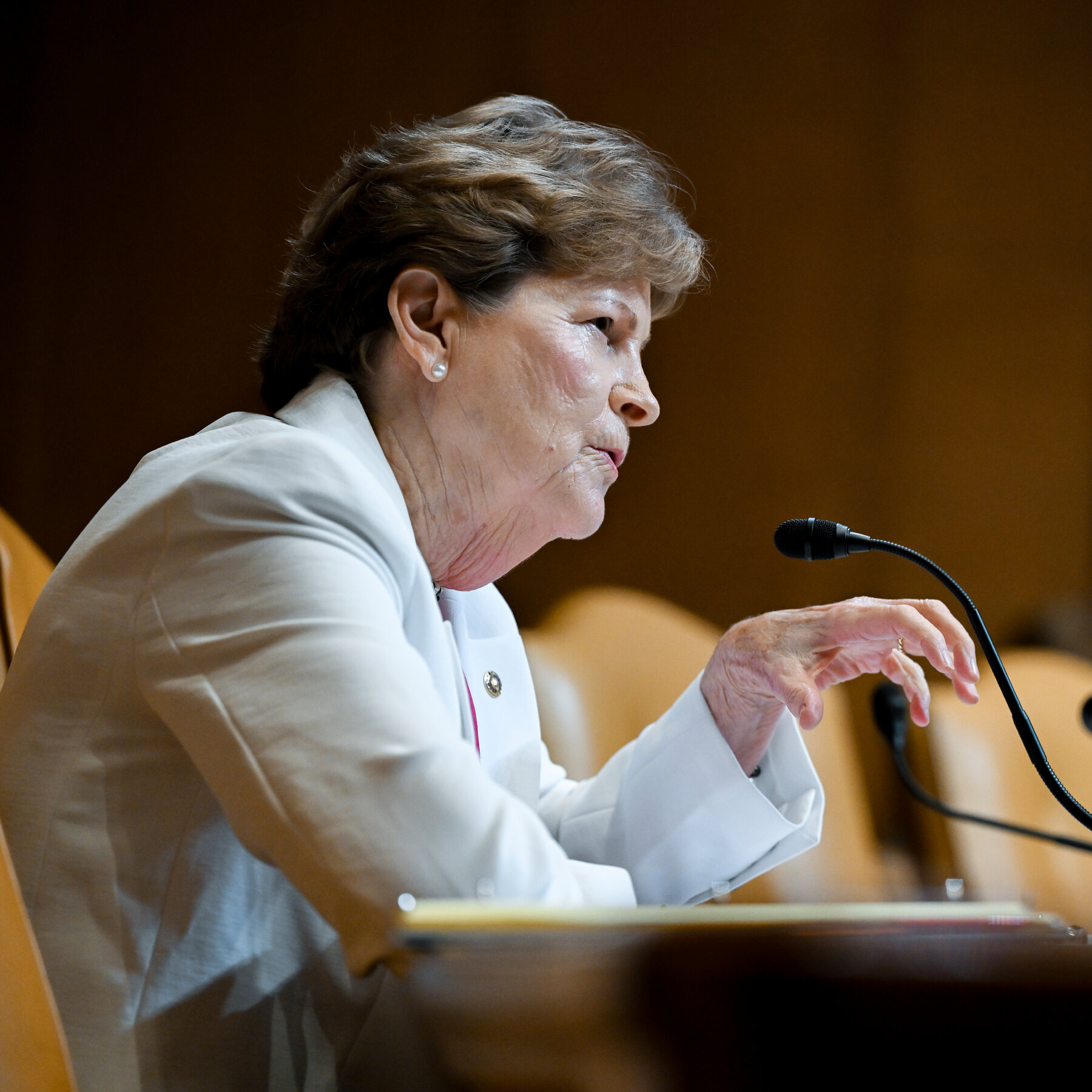 Shaheen Backs Trump U.N. Pick After Deal to Release Frozen Foreign Aid Funds