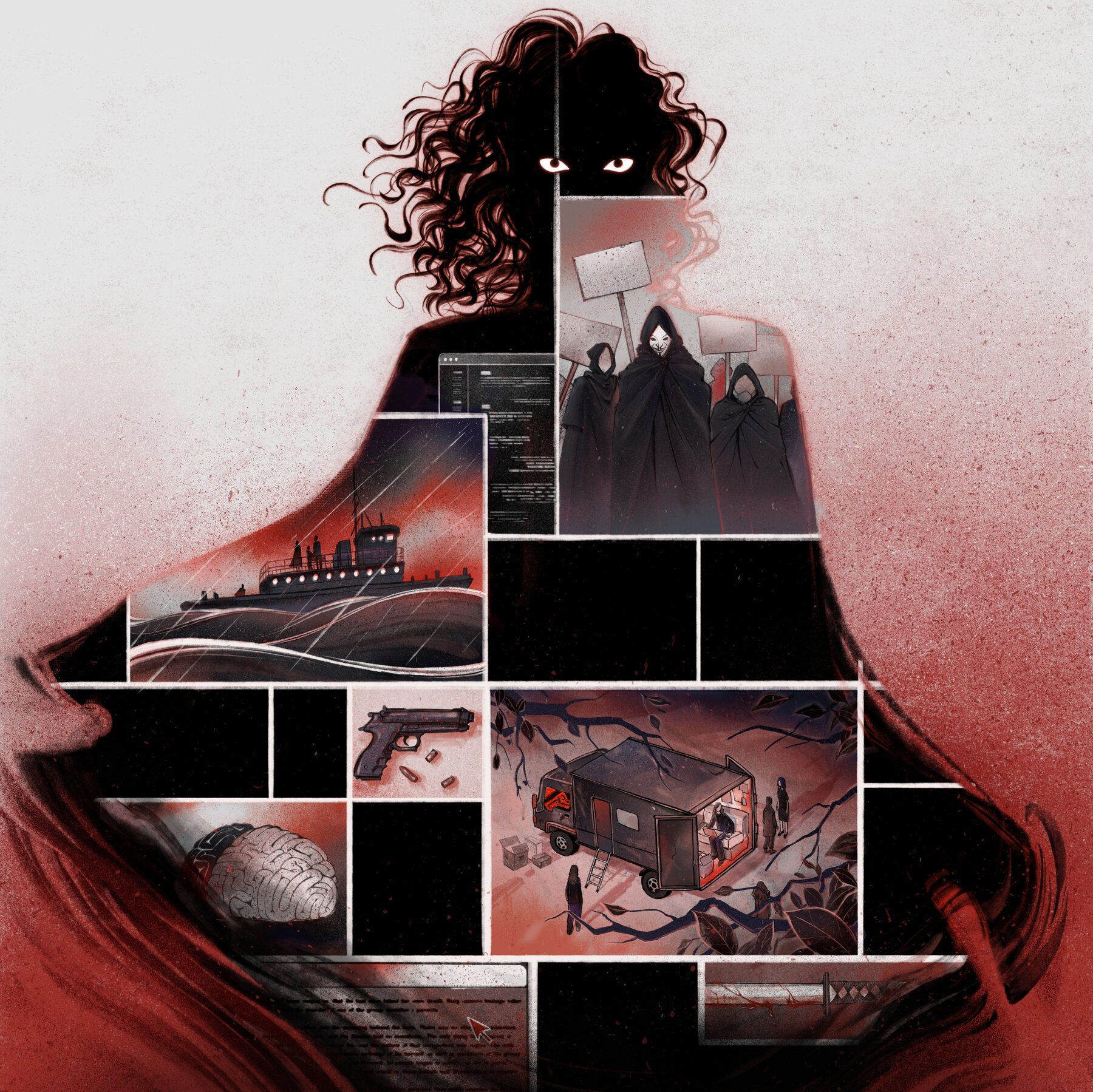 She Wanted to Save the World From A.I. Then the Killings Started.