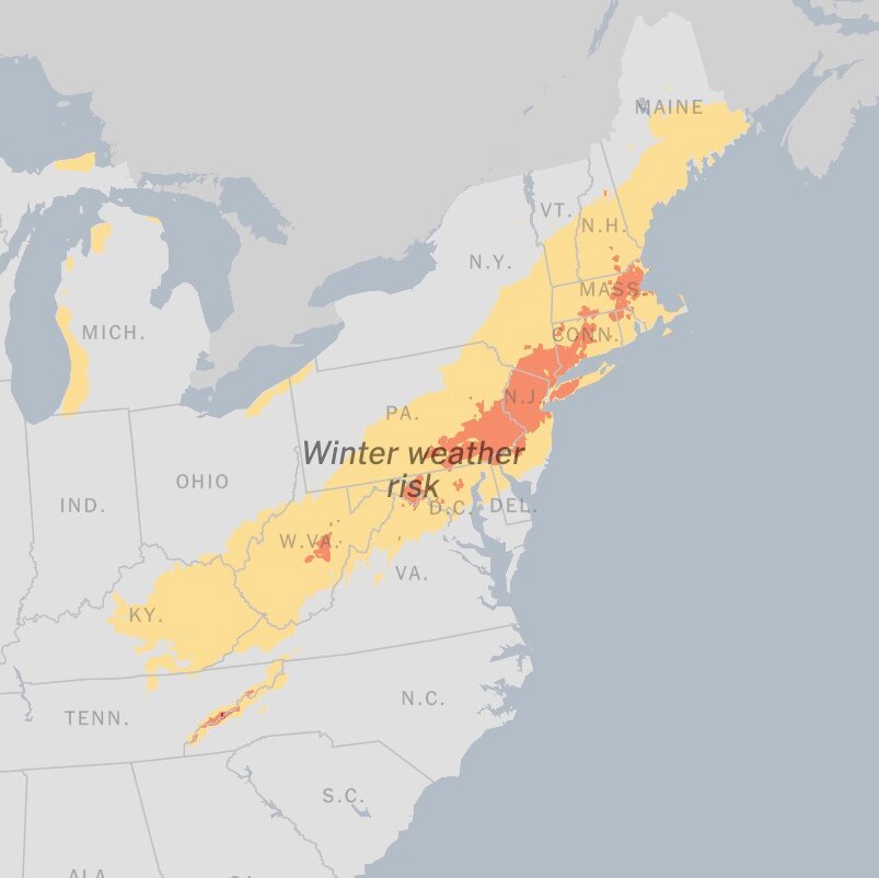 Significant Winter Storm Heads to the Mid-Atlantic and Northeast