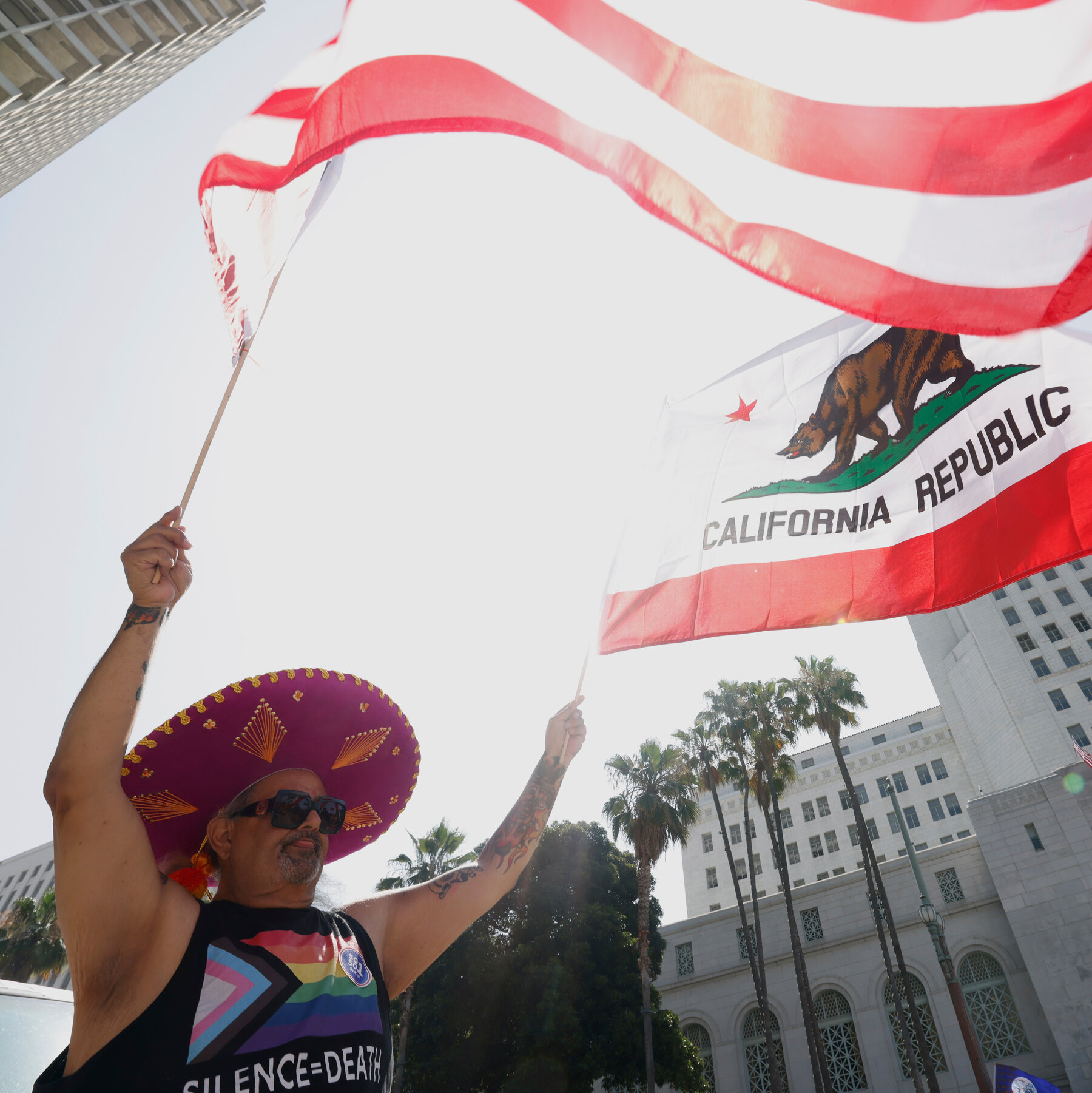 Some Americans Are Protesting the Trump Administration on July 4