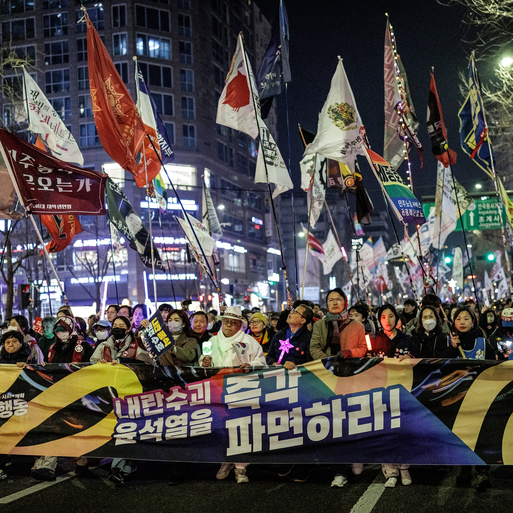 South Korea Protests Swell as Court Weighs President Yoon’s Fate