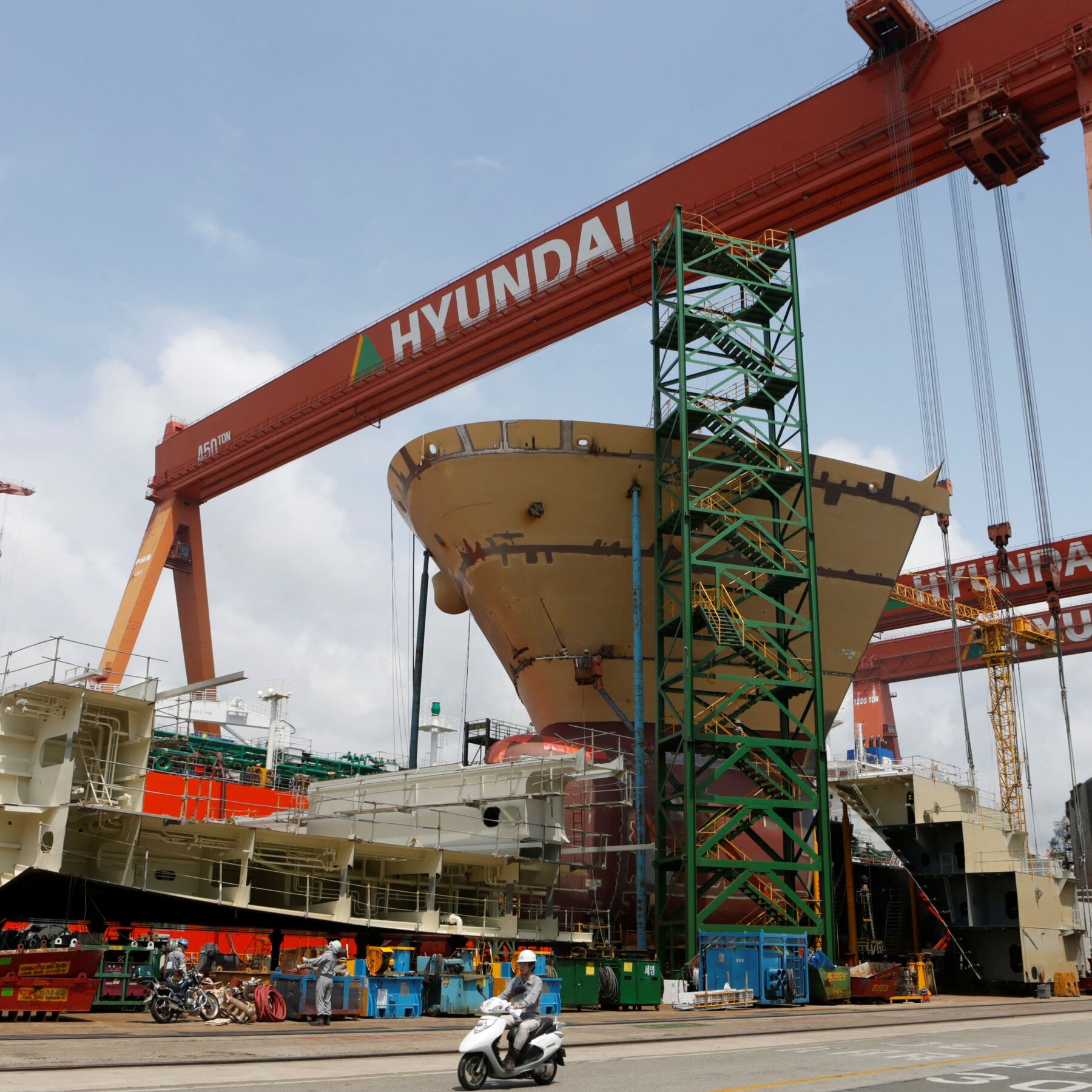 South Korea Shipbuilding Strength Could Help in Tariff Talks With US