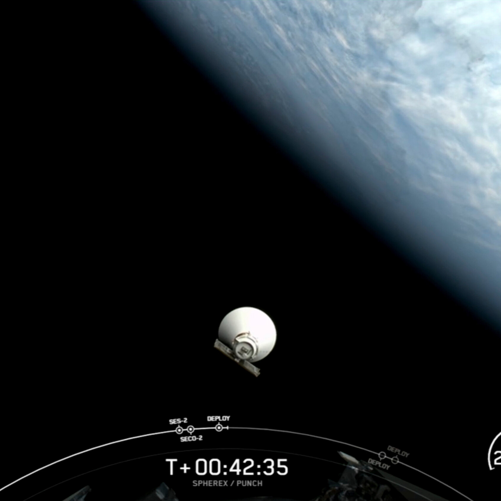 SpaceX Launches NASA’s SPHEREx and PUNCH Missions