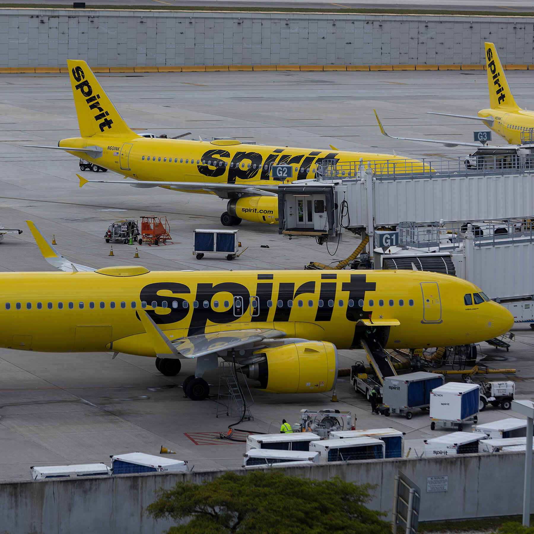 Spirit Airlines Pilot Is Charged With Stalking Two Children