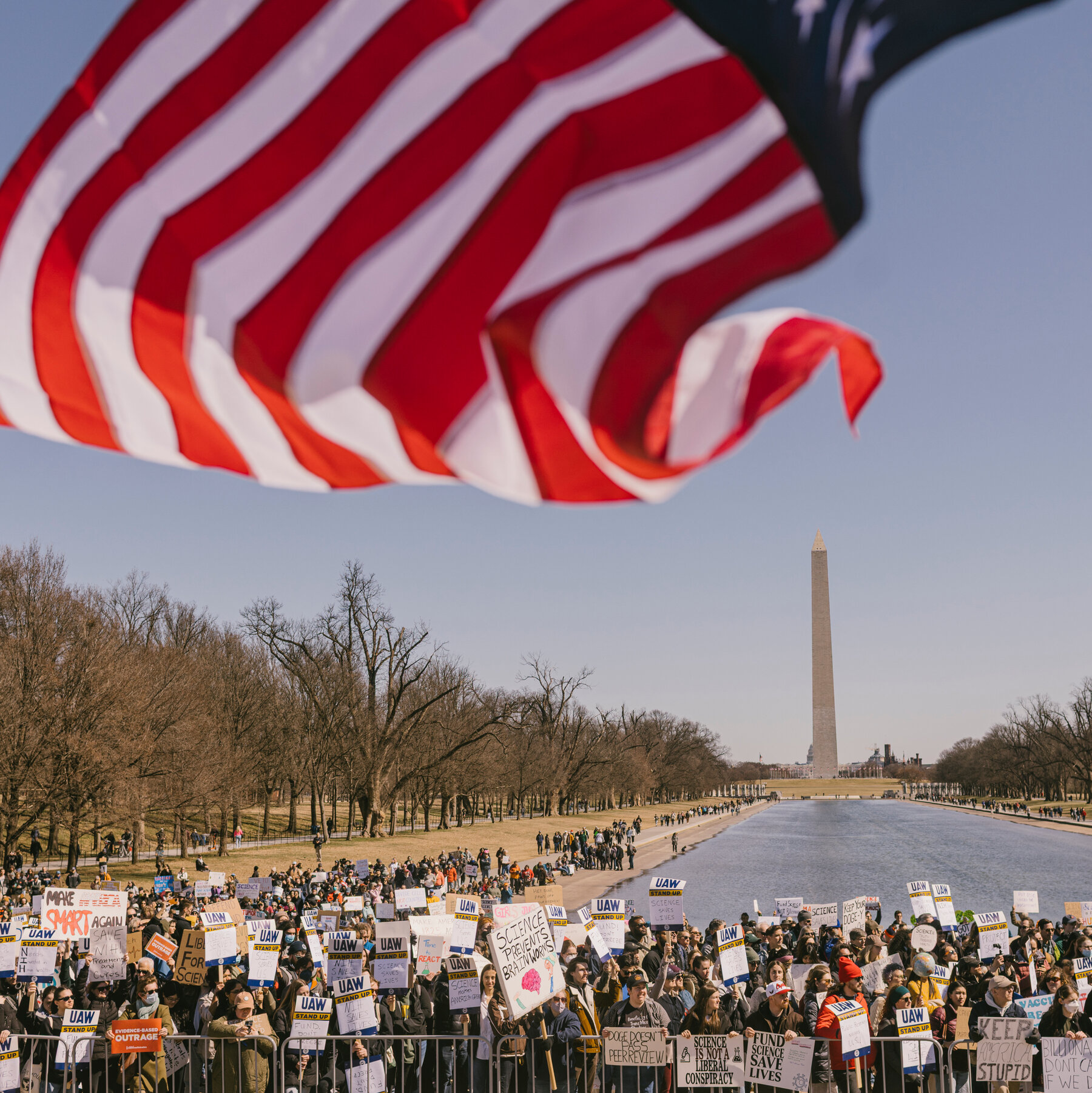 Stand Up for Science Rally Sees Mix of Science, Politics and Anxiety