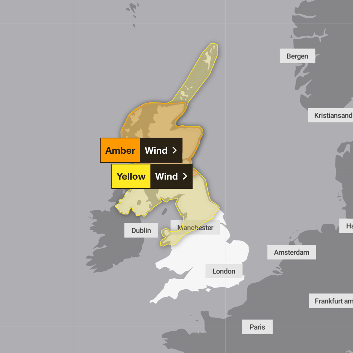 Storm Floris Is Set to Hit Britain With Powerful Winds and Heavy Rain