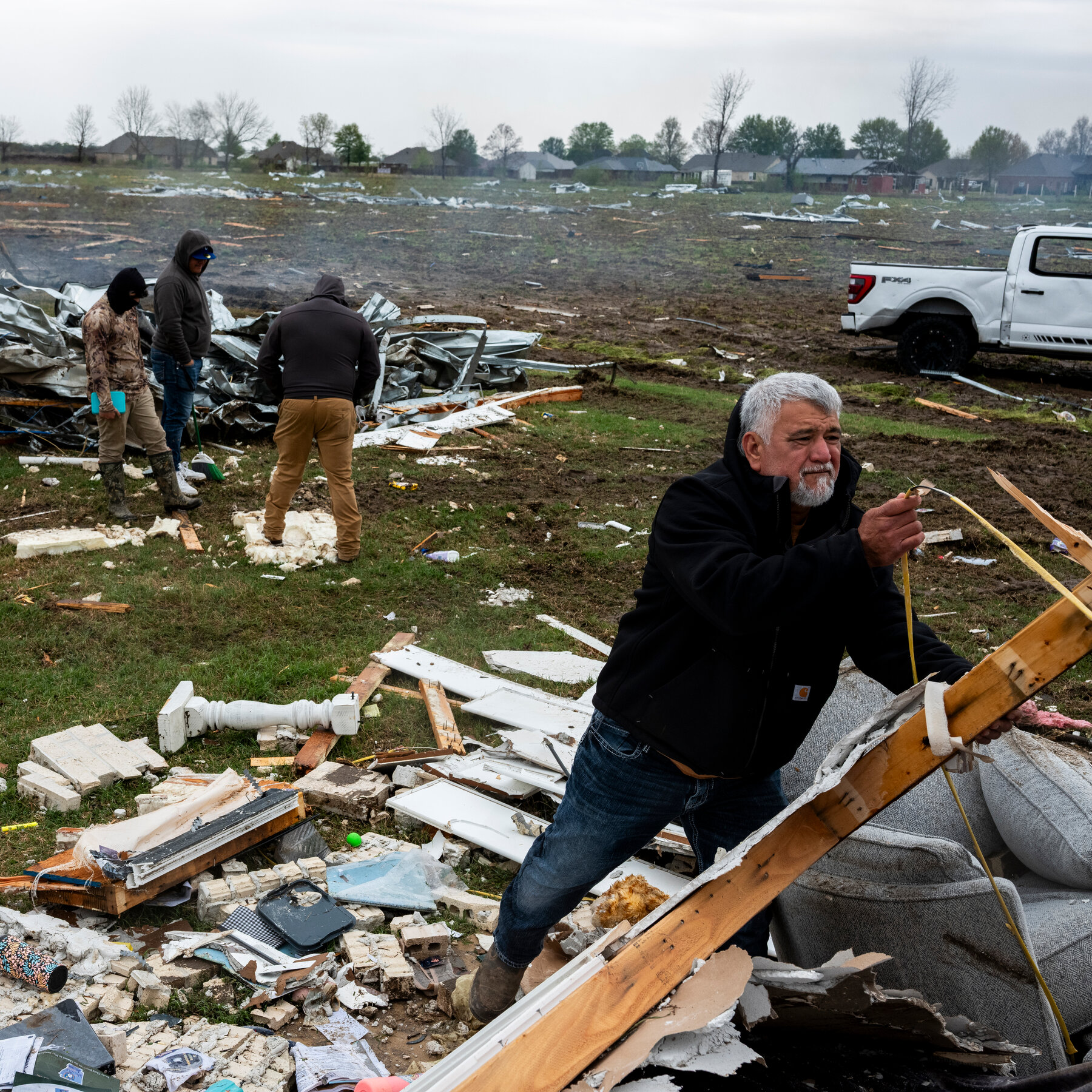 Storm Stalled Over Central U.S. Brings Another Day of Rain and Flooding