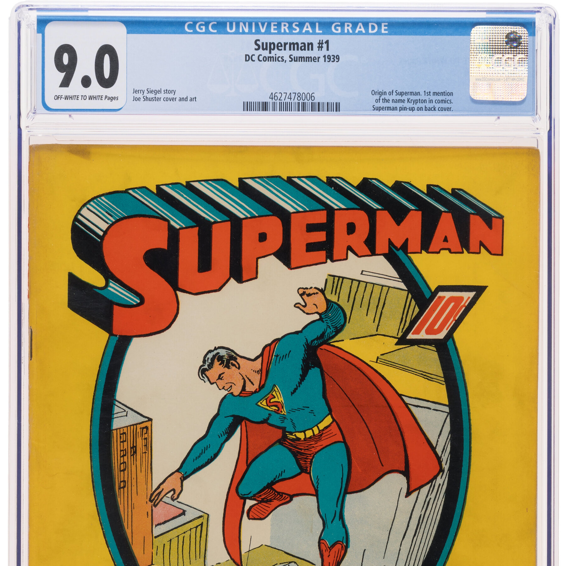 Superman Comic Sets Auction Record, Selling for $9.12 Million