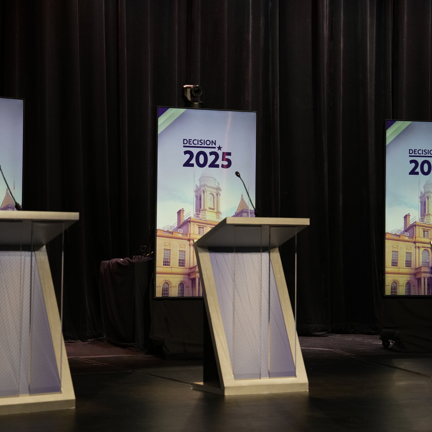 The 3 mayoral debaters have different styles and different goals.