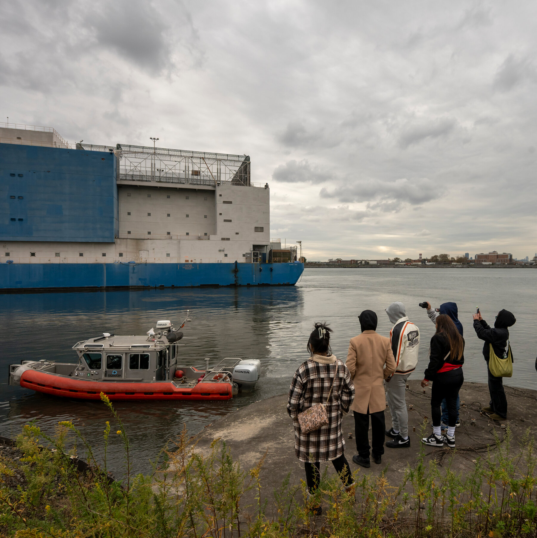 ‘The Boat,’ Despised Floating Jail Near Rikers, Heads for the Scrap Heap