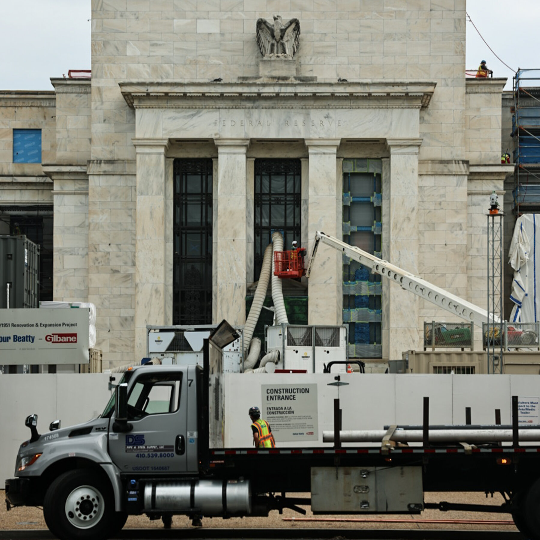 The Fed Renovations Fueling Trump’s Anger at Jerome Powell
