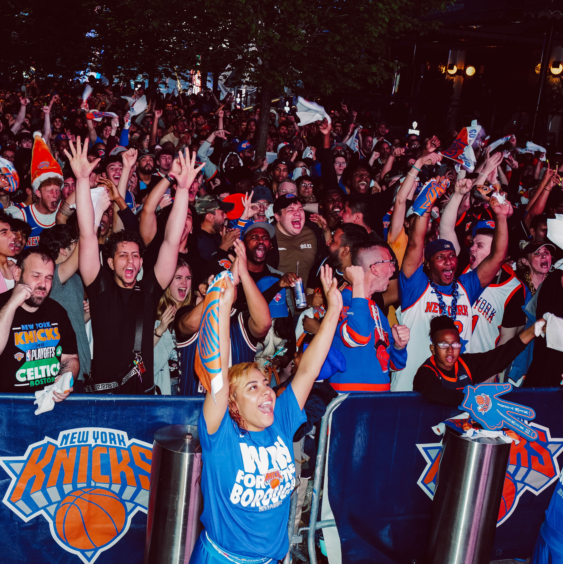 The Knicks Beat the Celtics (Again), and New York City Loves It