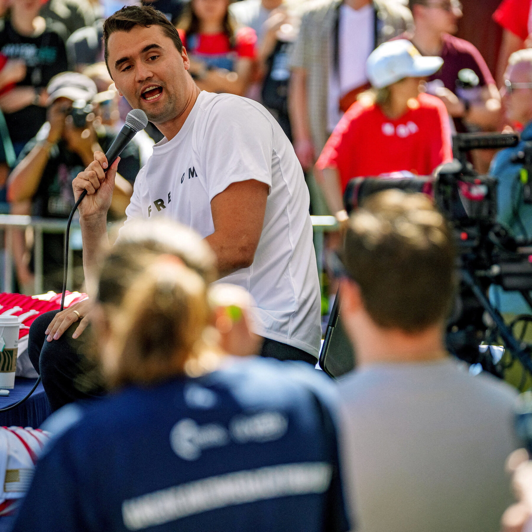 The Last Person to Question Charlie Kirk