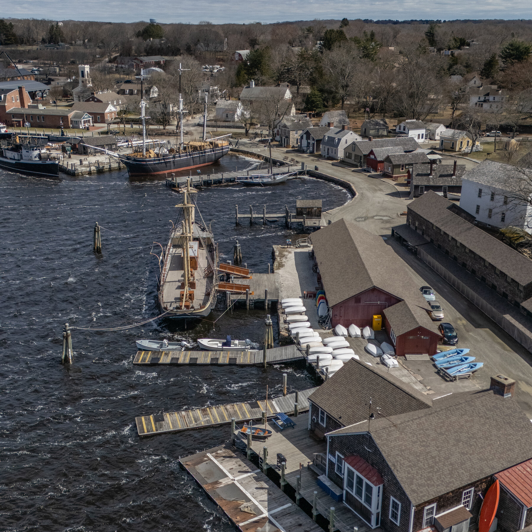 The Mystic Seaport Museum Grapples With Threats from Rising Seas