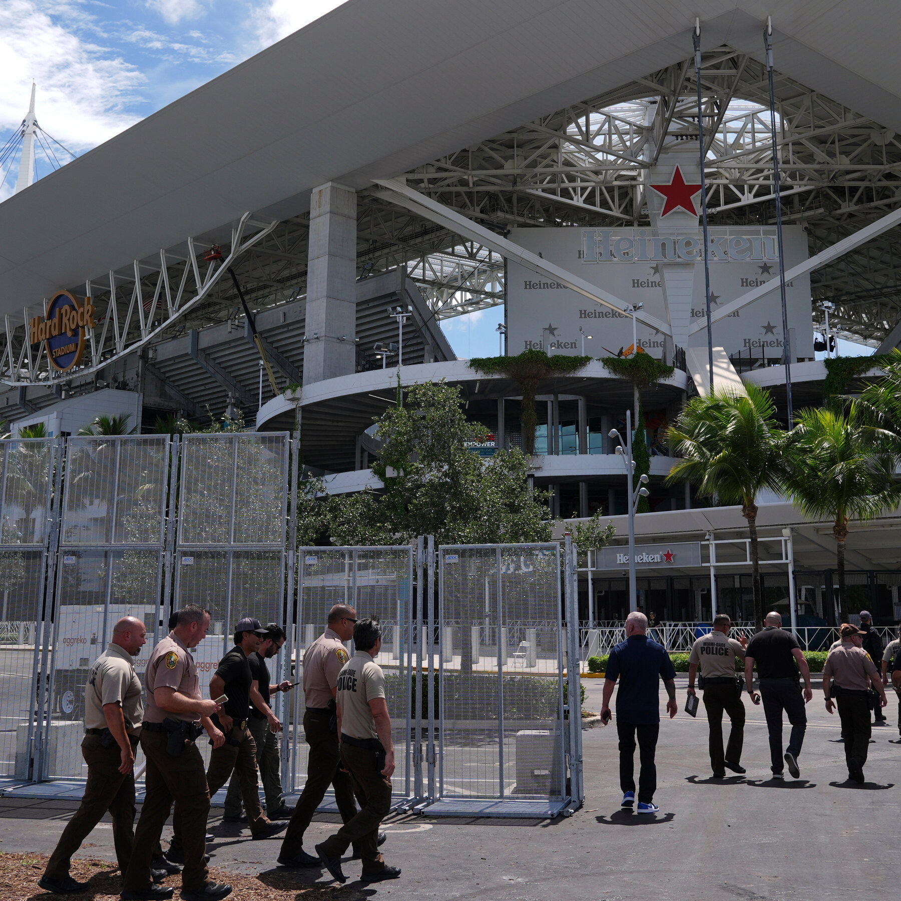 The presence of federal agents prompts fears among fans ahead of big soccer matches.