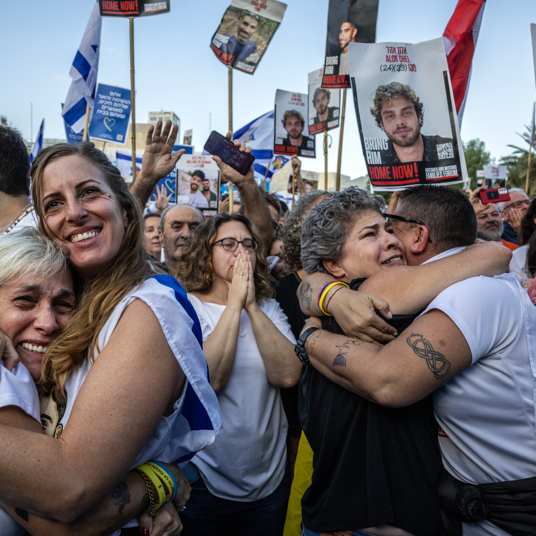 The Release of Israeli Hostages and Palestinian Prisoners in Photos and Videos