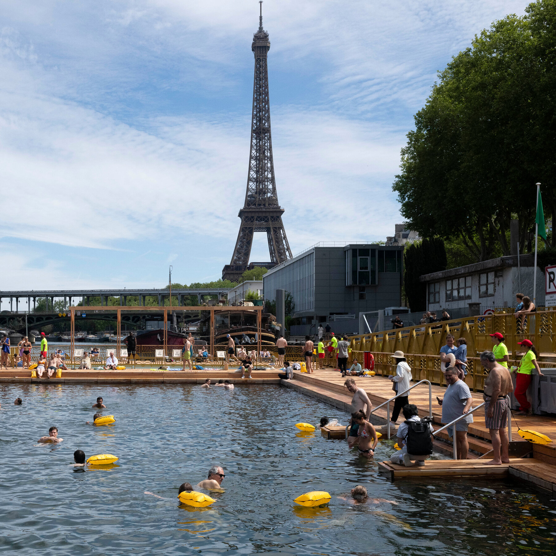 The River Seine Reopens for Public Swimming, After a Century