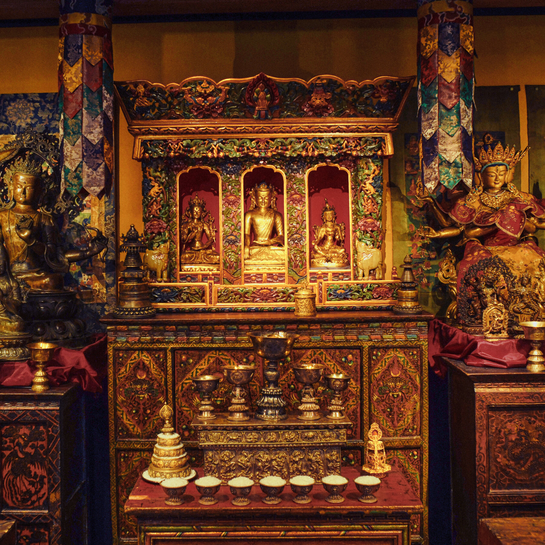 The Tibetan Buddhist Shrine Room Reopens at the Brooklyn Museum