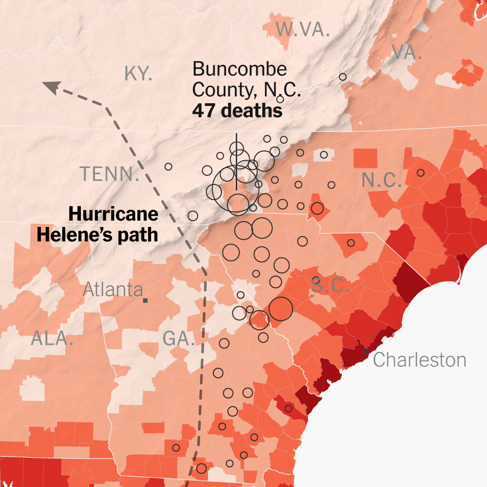 The Way Hurricanes Kill Is Changing. Helene Shows How.