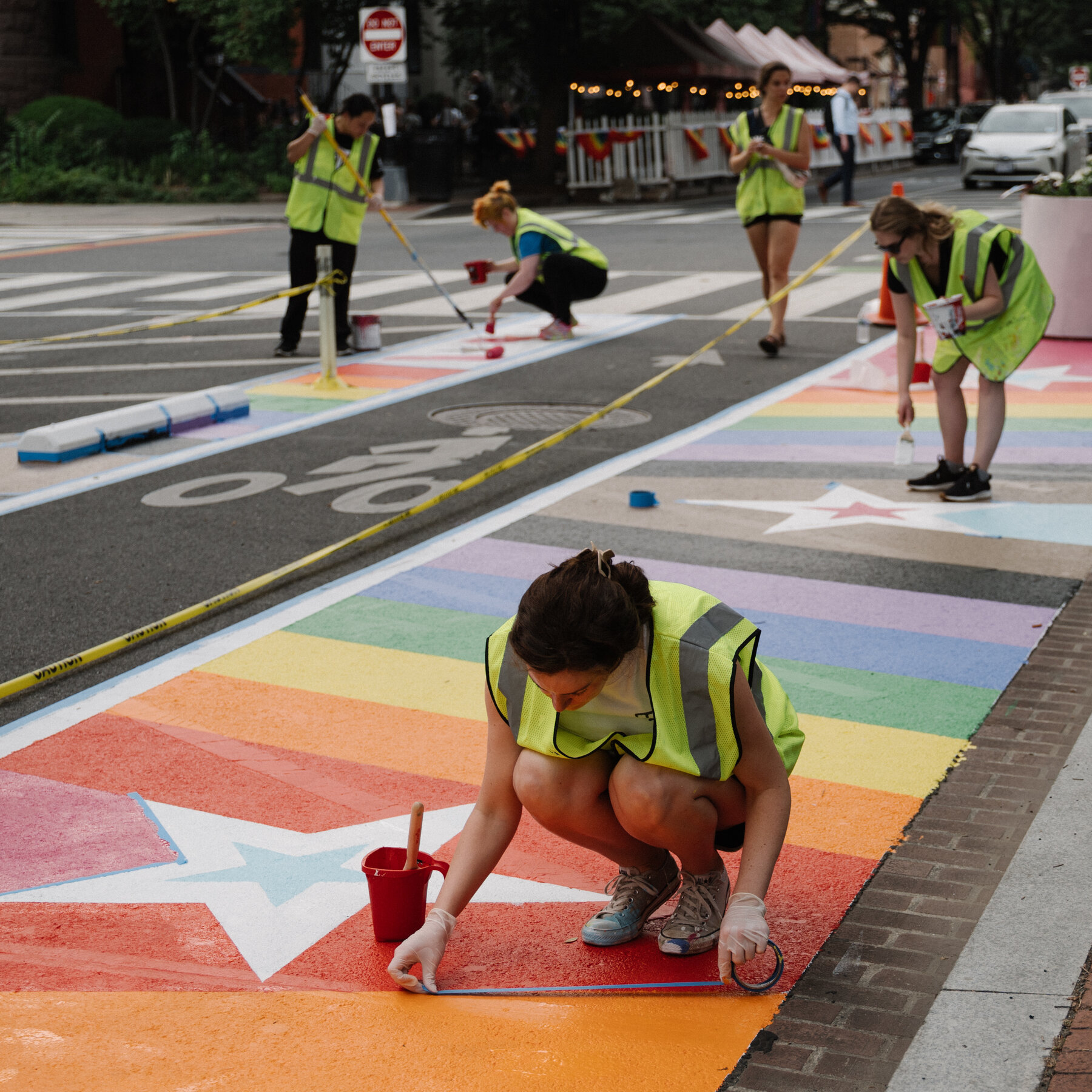 The world is celebrating Pride in Washington, against the backdrop of Trump’s White House.
