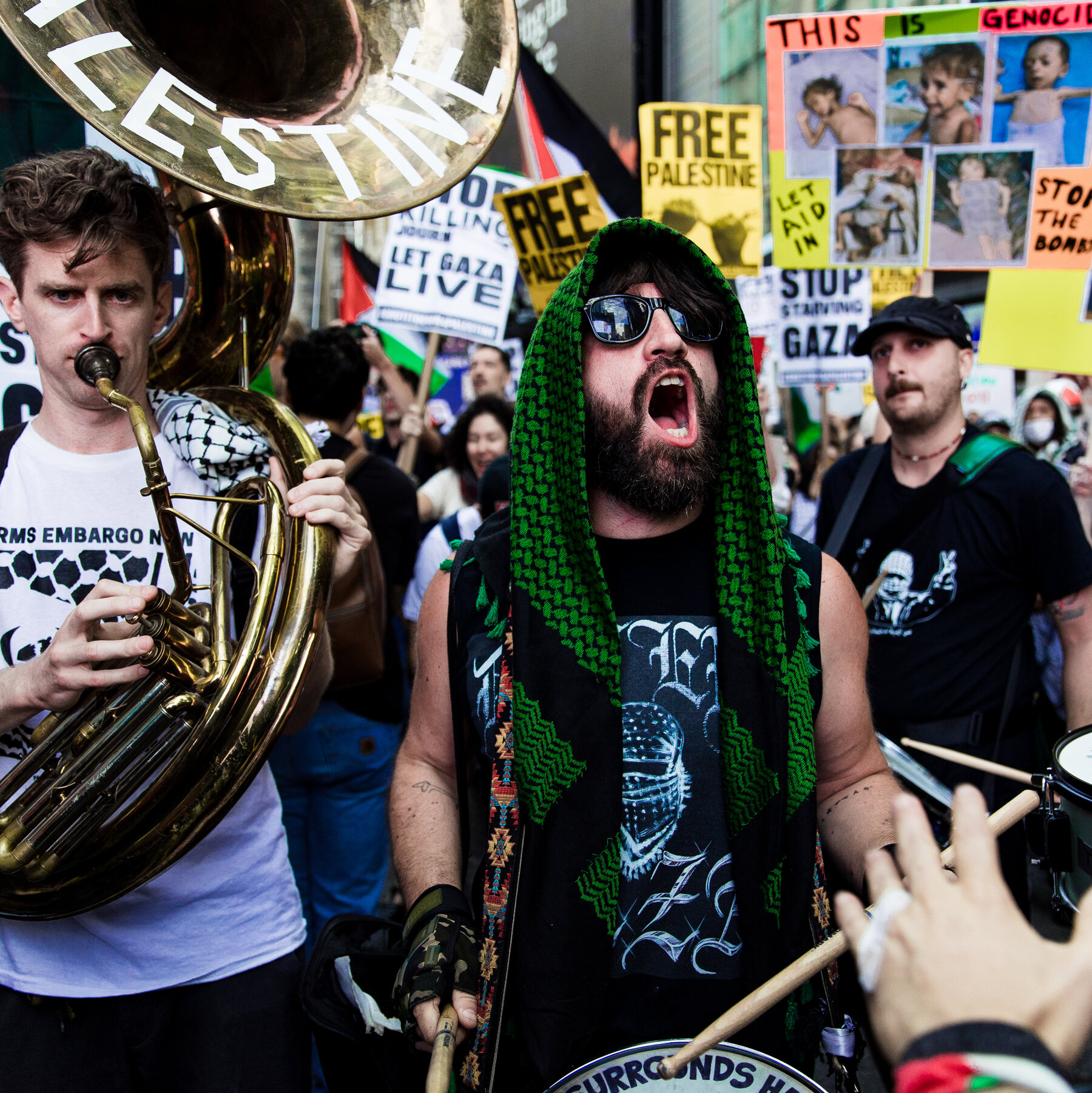Thousands Protest in NYC During Netanyahu’s U.N. Speech.