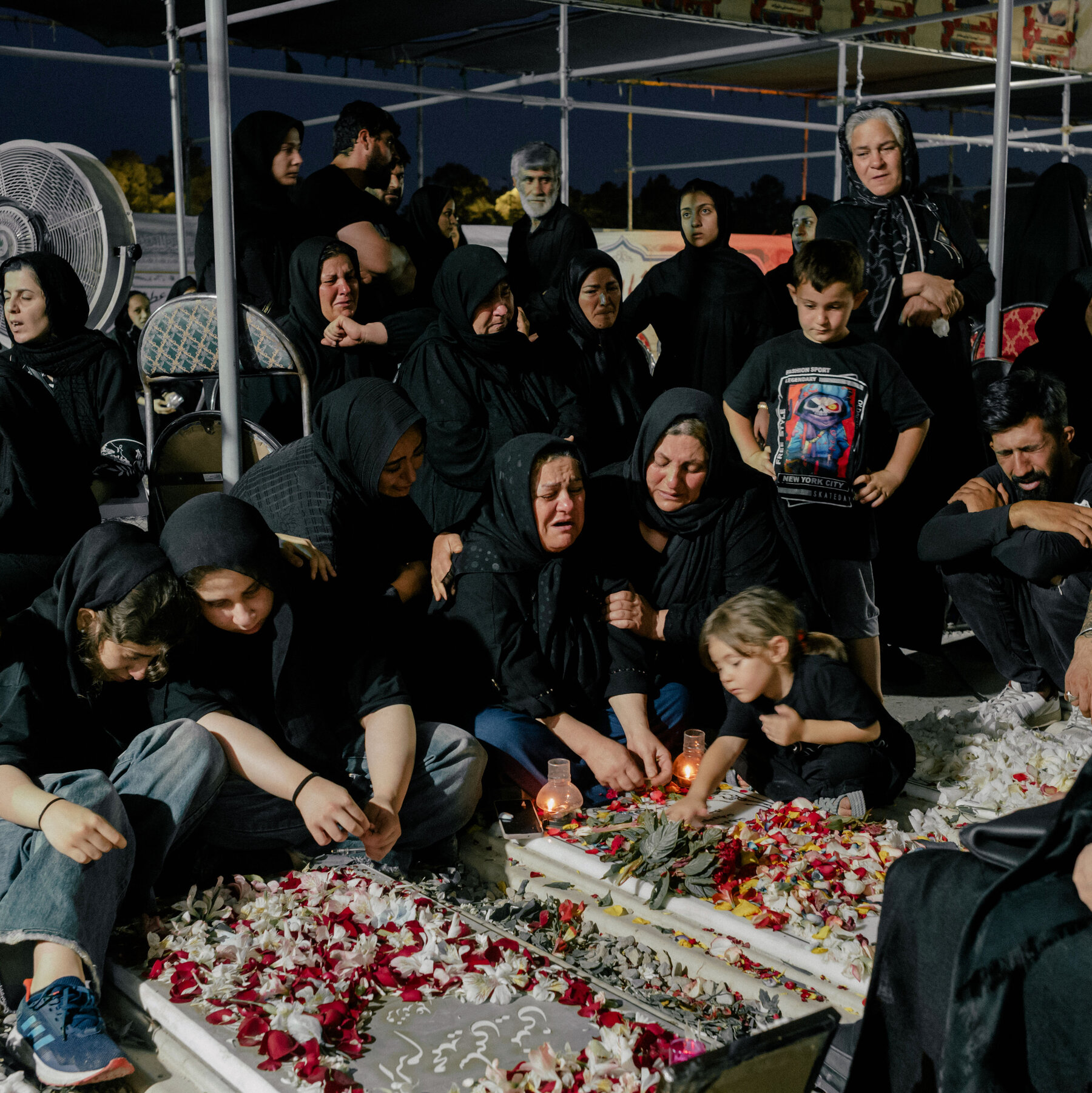Thrust Into the Line of Fire, Iranians Worry About What Comes Next