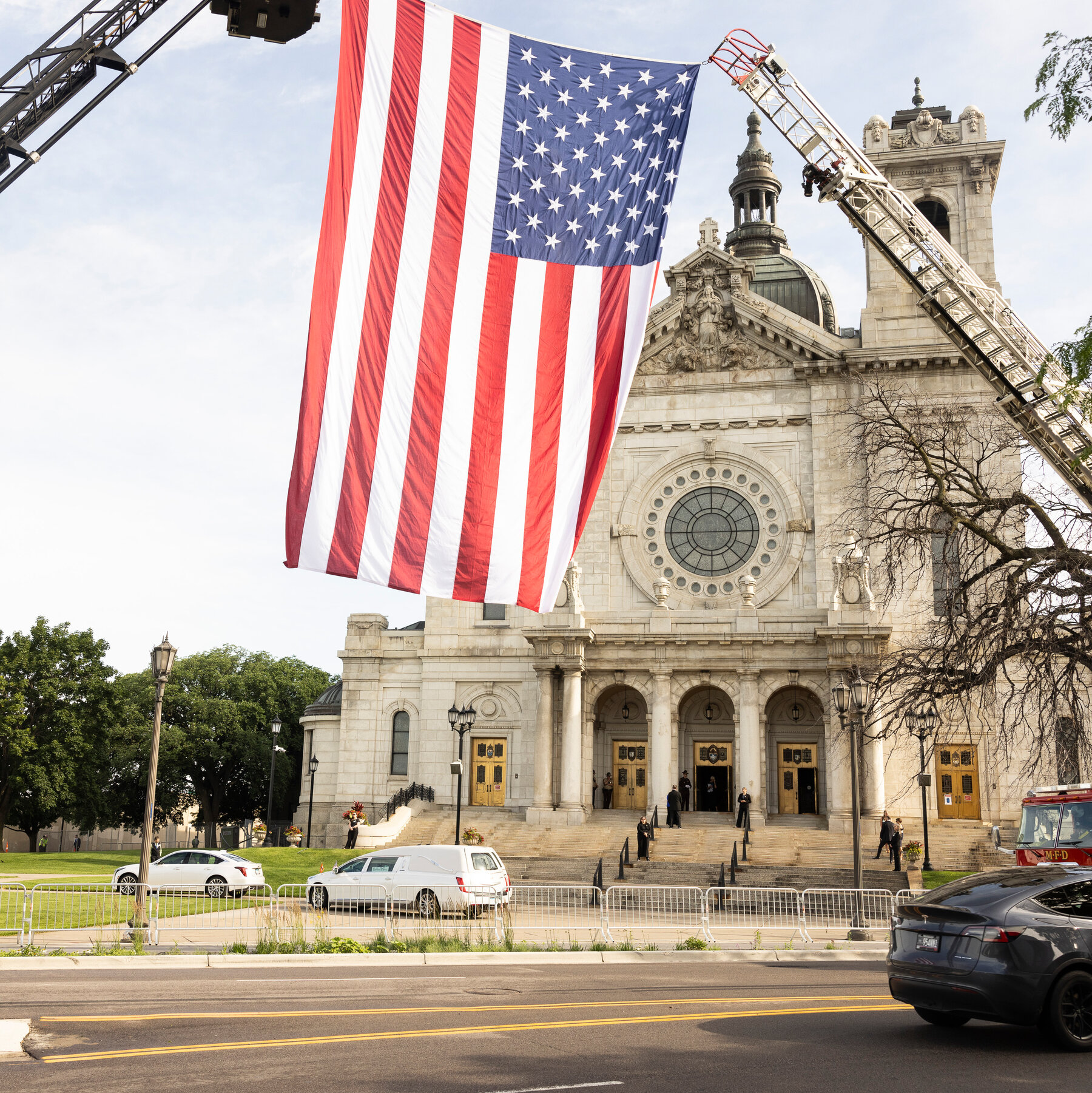 Tim Walz Eulogizes Minnesota Rep. Melissa Hortman and Husband During Funeral