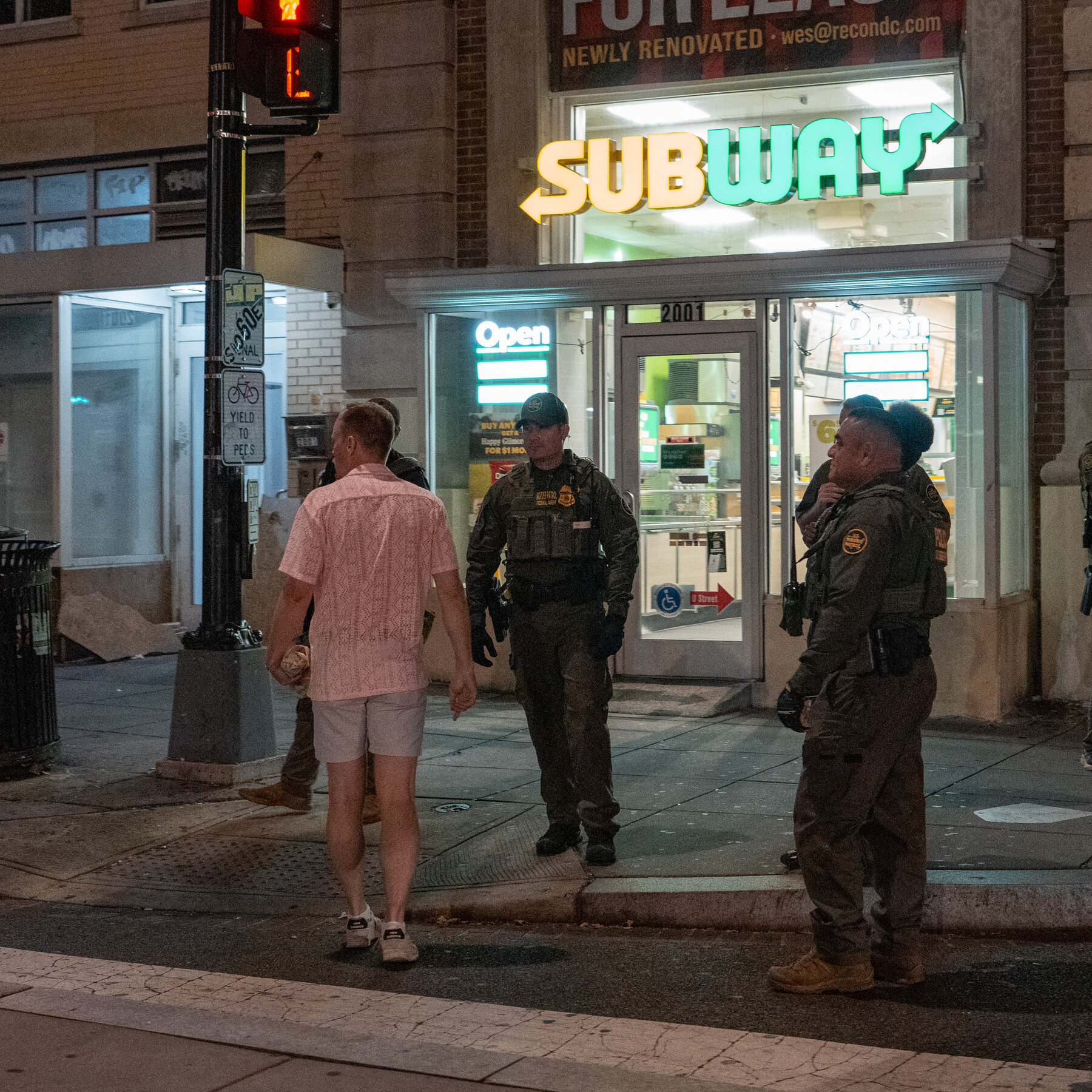 Trial Begins for D.C. Man Accused of Throwing a Sandwich at a Federal Agent