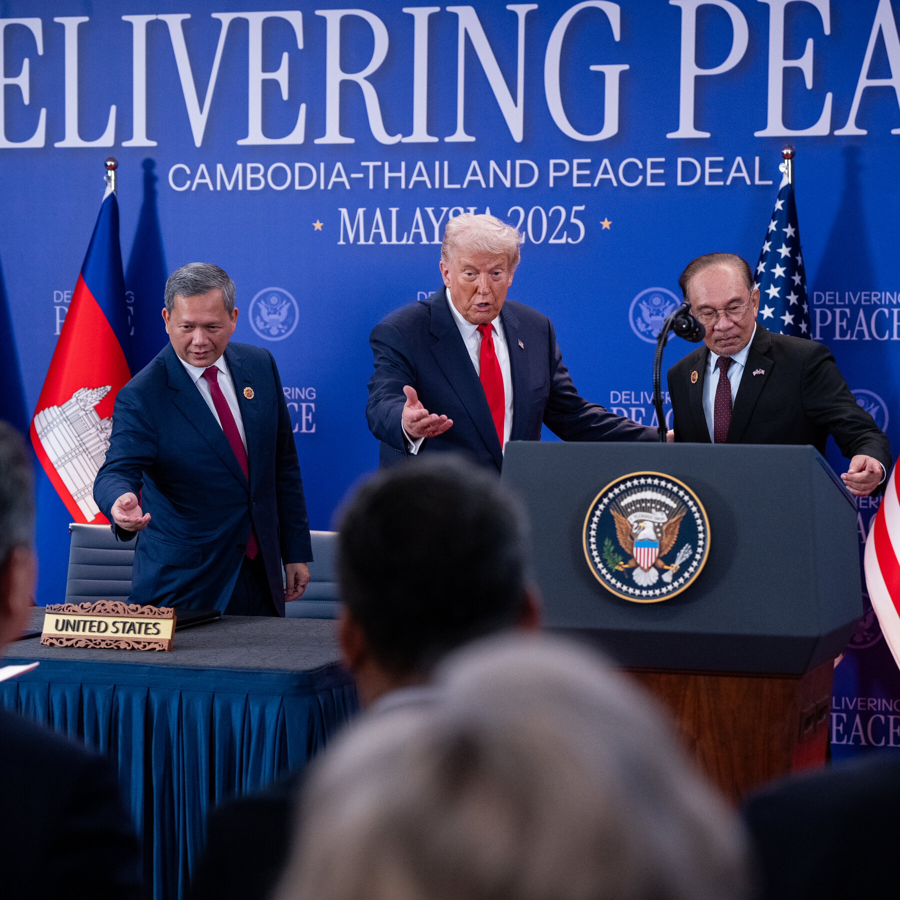 Trump Administration Live Updates: President Oversees Signing of Cambodia-Thailand Peace Pact