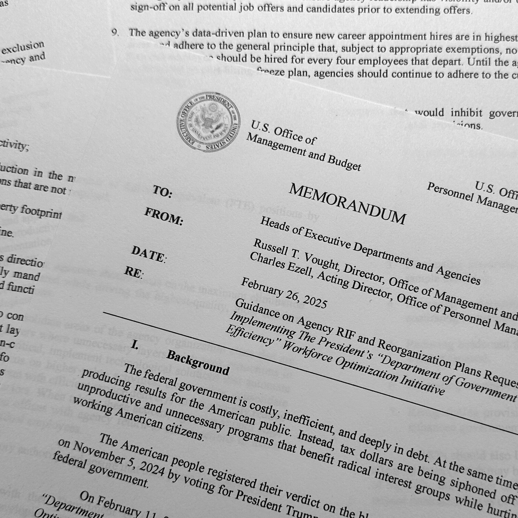 Trump and DOGE Escalate Layoffs of Federal Workers