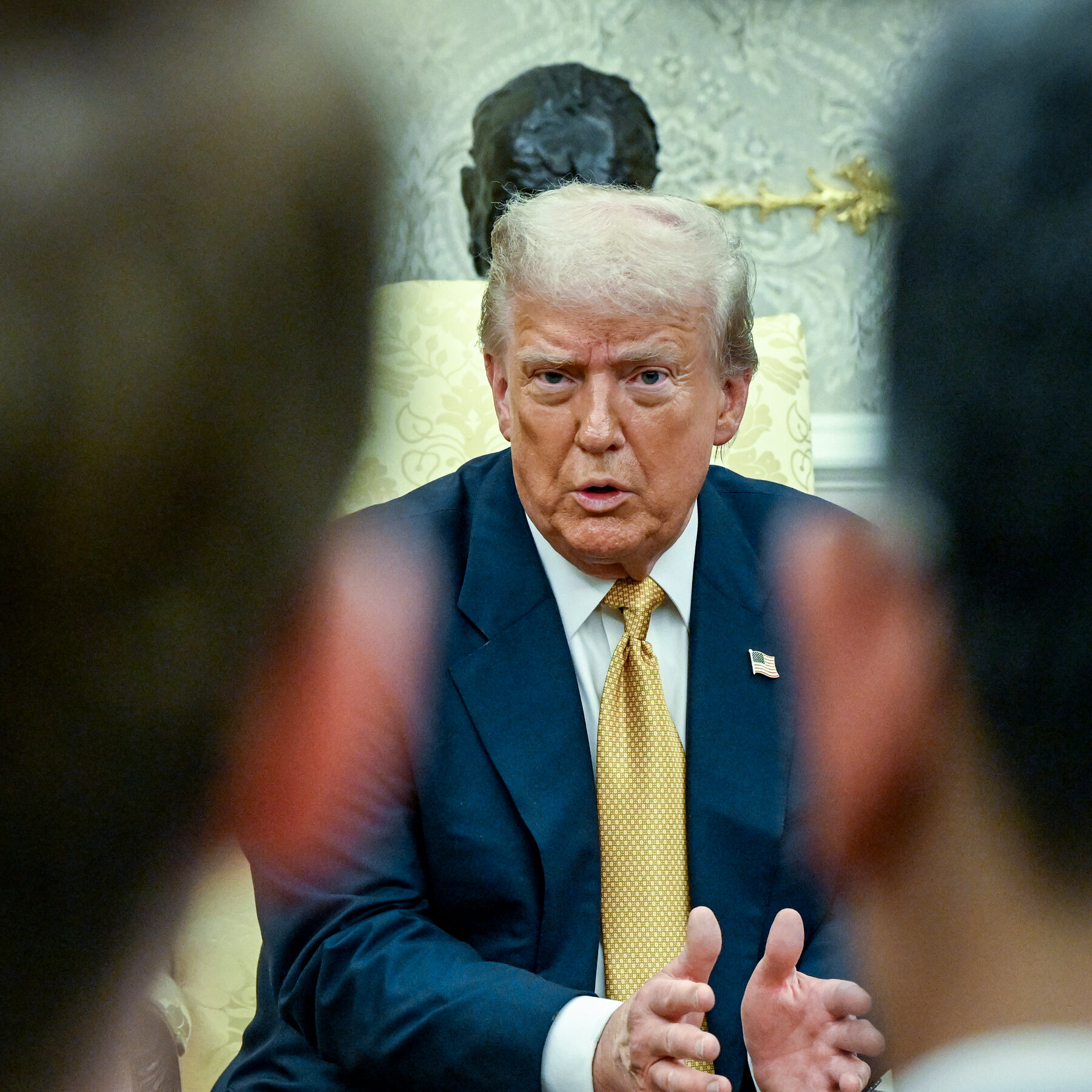 Trump Baselessly Accuses Obama of ‘Treason’ as Questions Swirl About Epstein