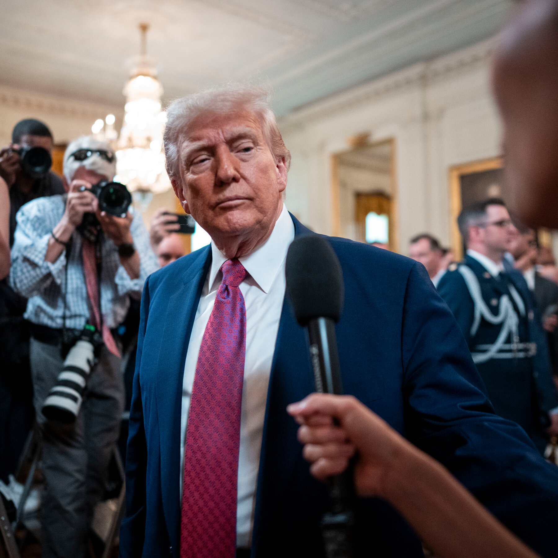 Trump Bristles at ‘No Kings’ Protests