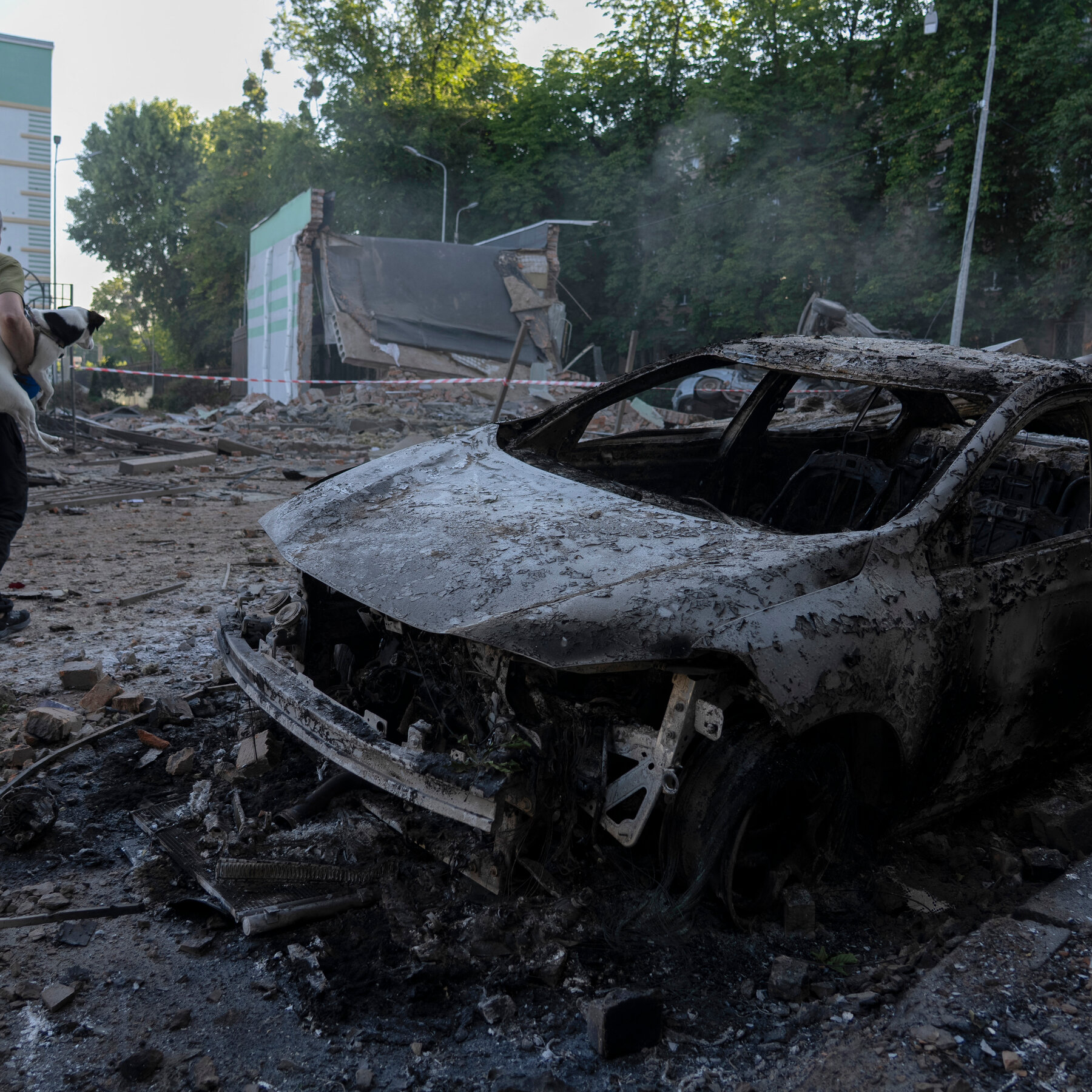 Trump calls Zelensky after Russia hits Ukraine with a large air barrage.