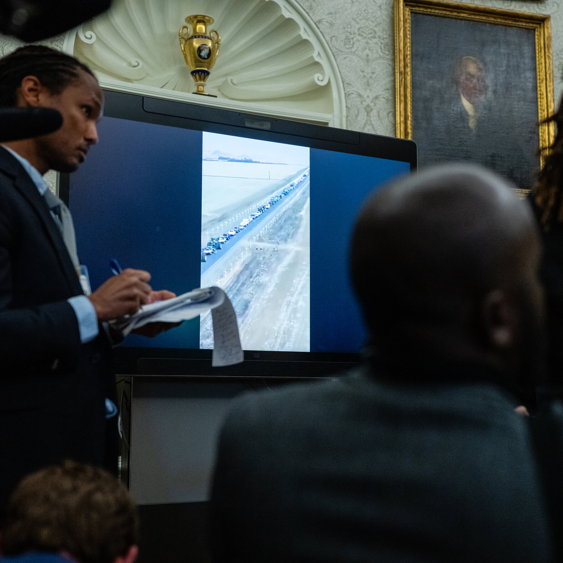 Trump Claimed a Video Showed ‘Burial Sites’ of White Farmers. It Didn’t.